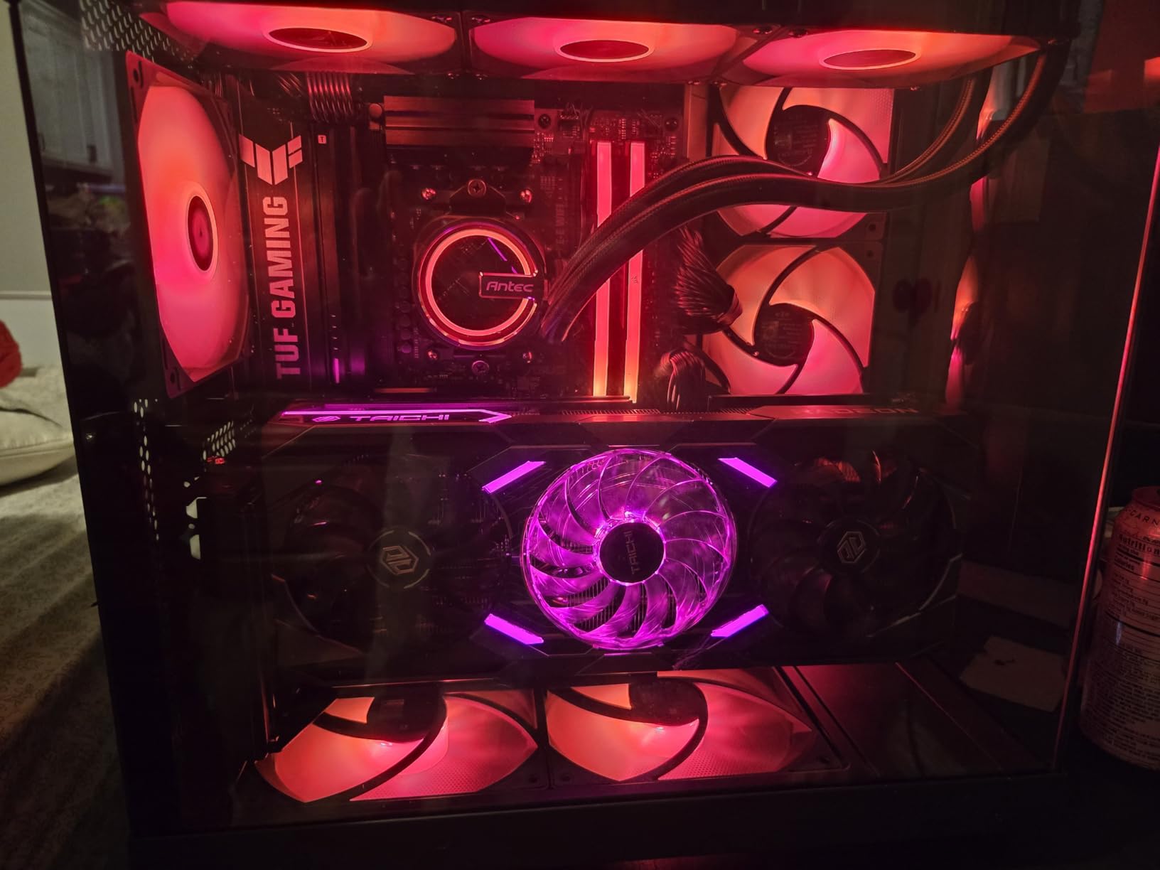 Antec Skeleton 360 ARGB AIO Liquid CPU Cooler, 360mm, Black | High-Performance Pump, Skeleton-Frame ARGB Pump Design, PWM ARGB Fans, Copper Base, Intel LGA 1851/1700 & AMD AM5 Compatible customer photo 1