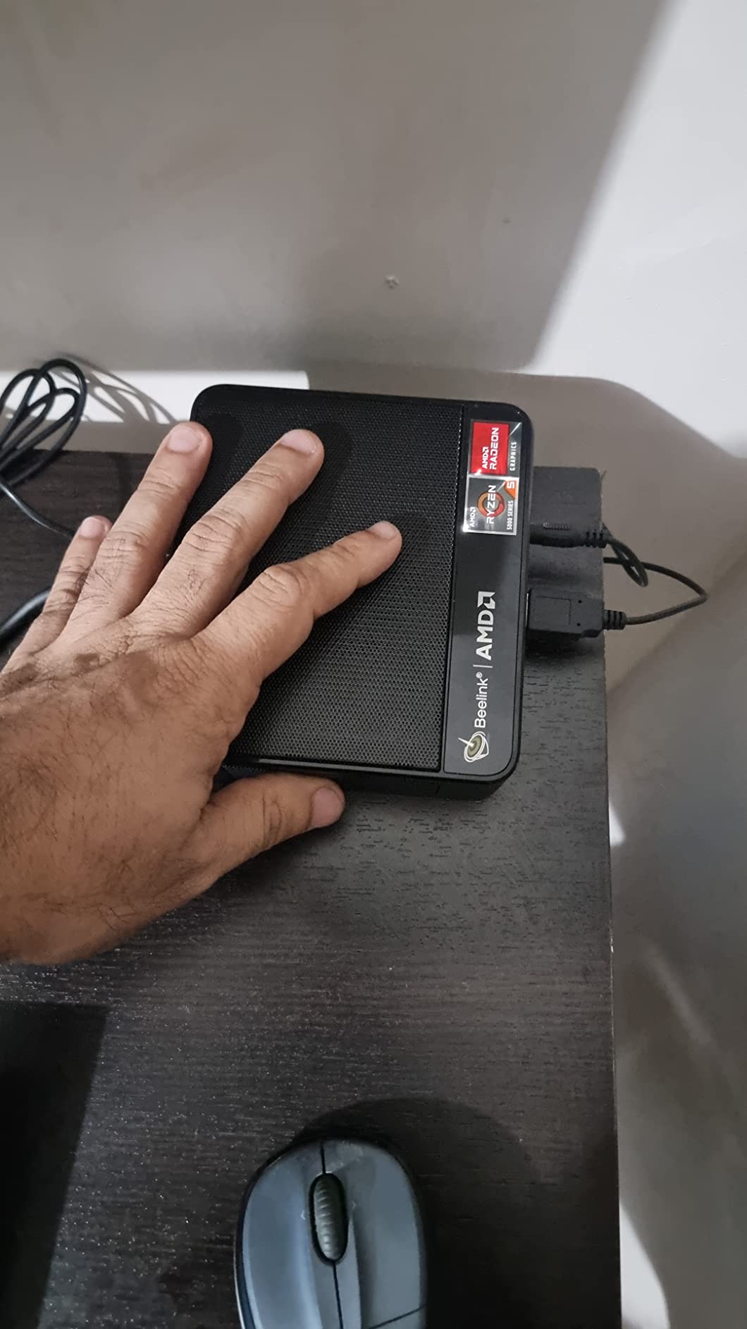Beelink SER9 Pro Mini PC, AMD Ryzen 7 H 255 (up to 4.9GHz) 8C/16T | Mini Computer 24GB LPDDR5X RAM 1TB NVMe PCIe 4.0 SSD, 4K Triple Display Built-in DSP/Mic/WiFi6/BT5.2/WOL customer photo 2