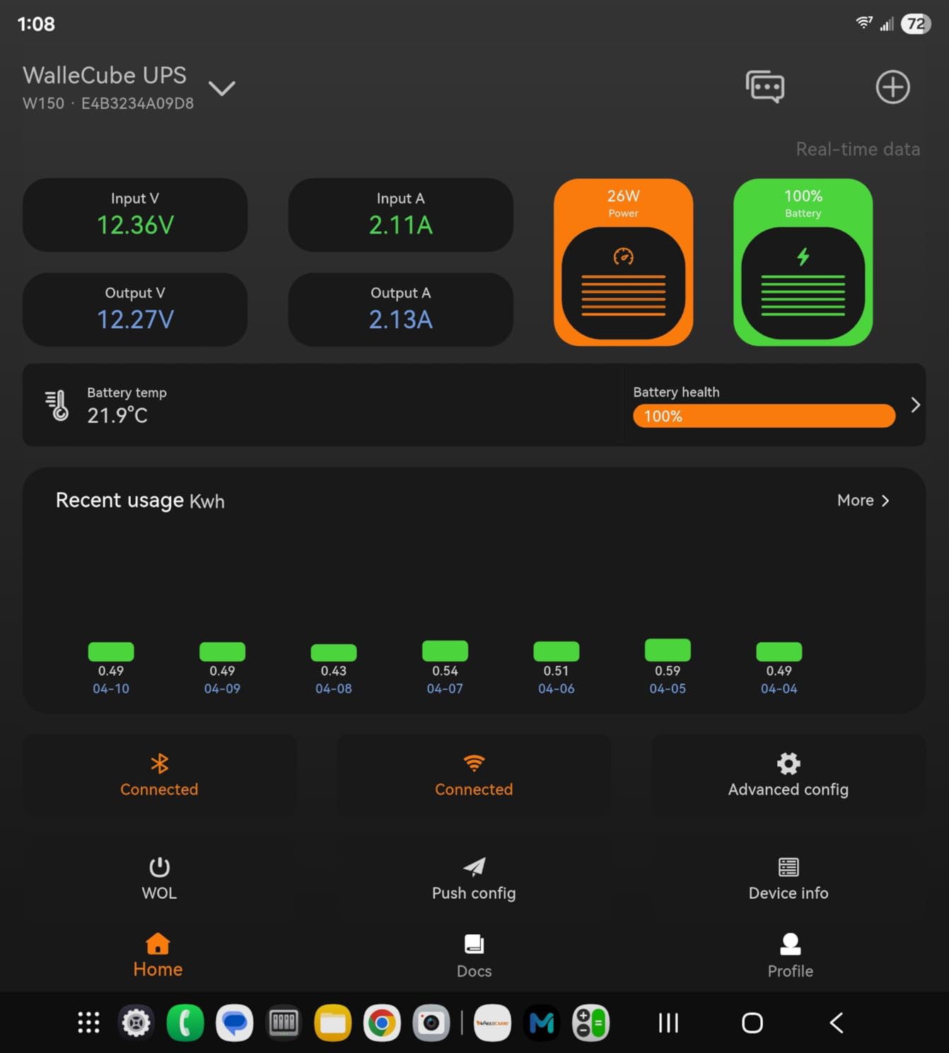 NAS UPS Compatible for: Synology, Ugreen, TerraMaster, QNAP. 150W DC Uninterruptible Power Supply with Remote APP Control, HomeServer Protector Designed for DC NAS and Mini PC customer photo 1