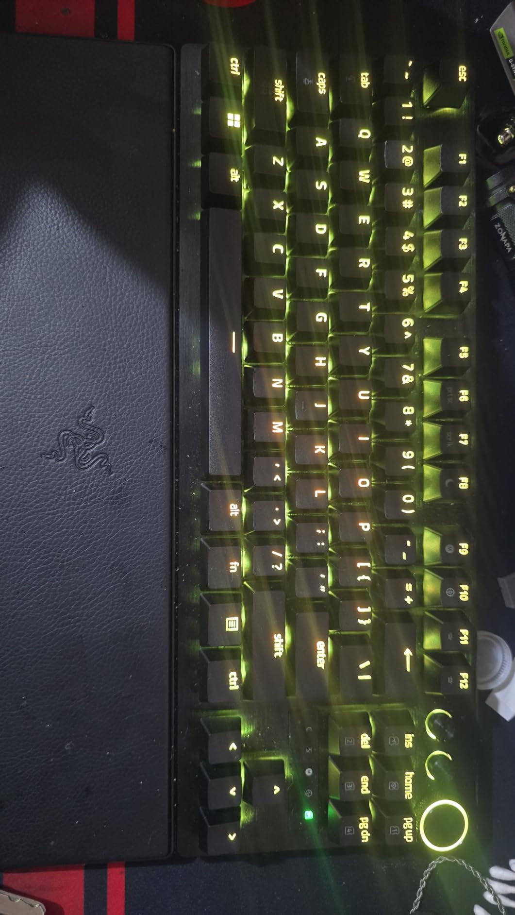 Razer Huntsman V3 Pro TKL 8KHz Esports Gaming Keyboard, Black | Analog Optical Switches Gen 2, 8KHz Polling, Razer Snap Tap, Rapid Trigger, Adjustable Actuation, Media Controls customer photo 2