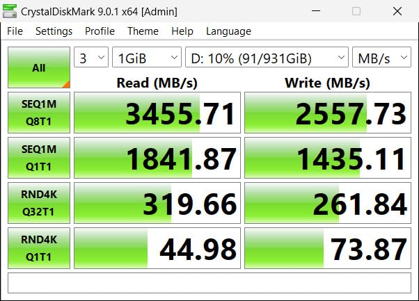 WD Blue 4TB SN5100 NVMe SSD - M.2 2280, PCIe Gen 4.0, Internal Solid State Drive - Read Speeds Up to 6,900MB/s, Upgrade Storage for PC/Laptops - WDS400T5B0E customer photo 2