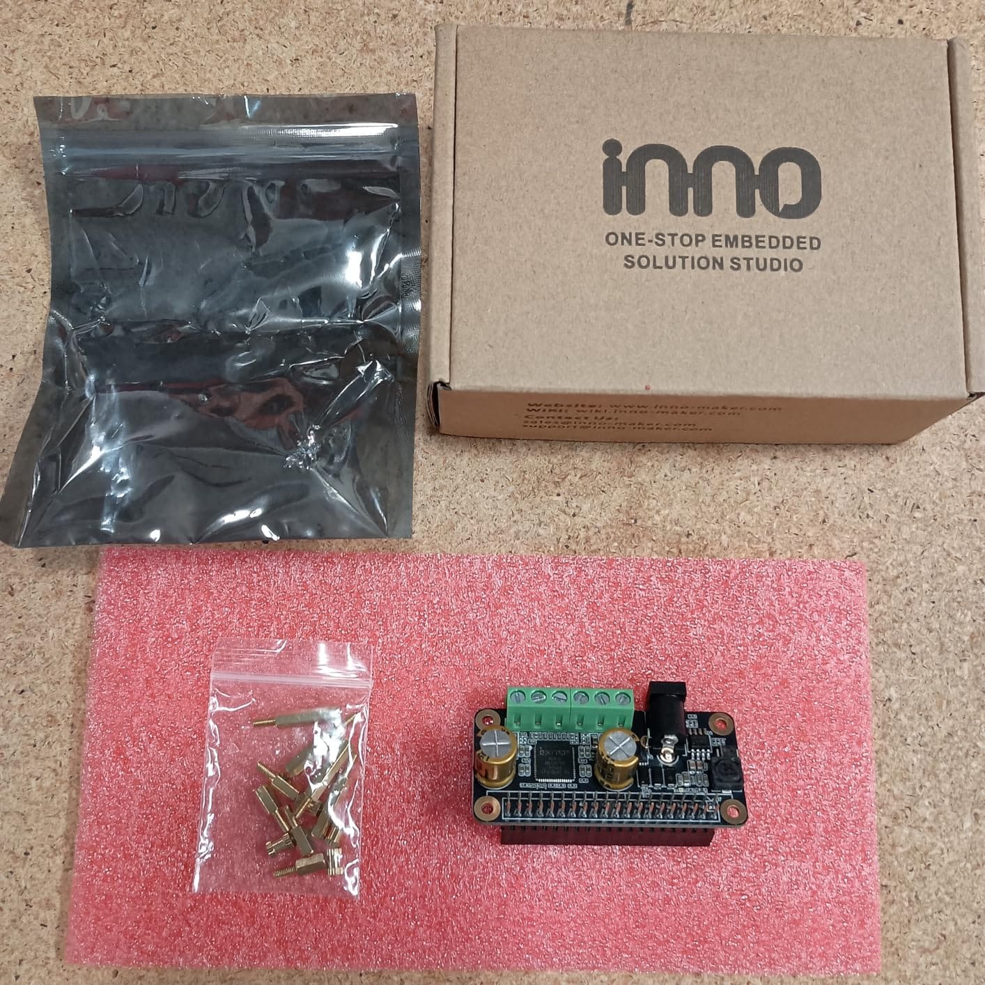 Audio Amplifier 2x80W Peak Output Class D HiFi AMP Pro Mini Hat 192KHz/24bit MA12070P for Raspberry Pi 5/4/Zero 2W Support Volumio, MoOde, Raspbian, LibreELEC customer photo 1