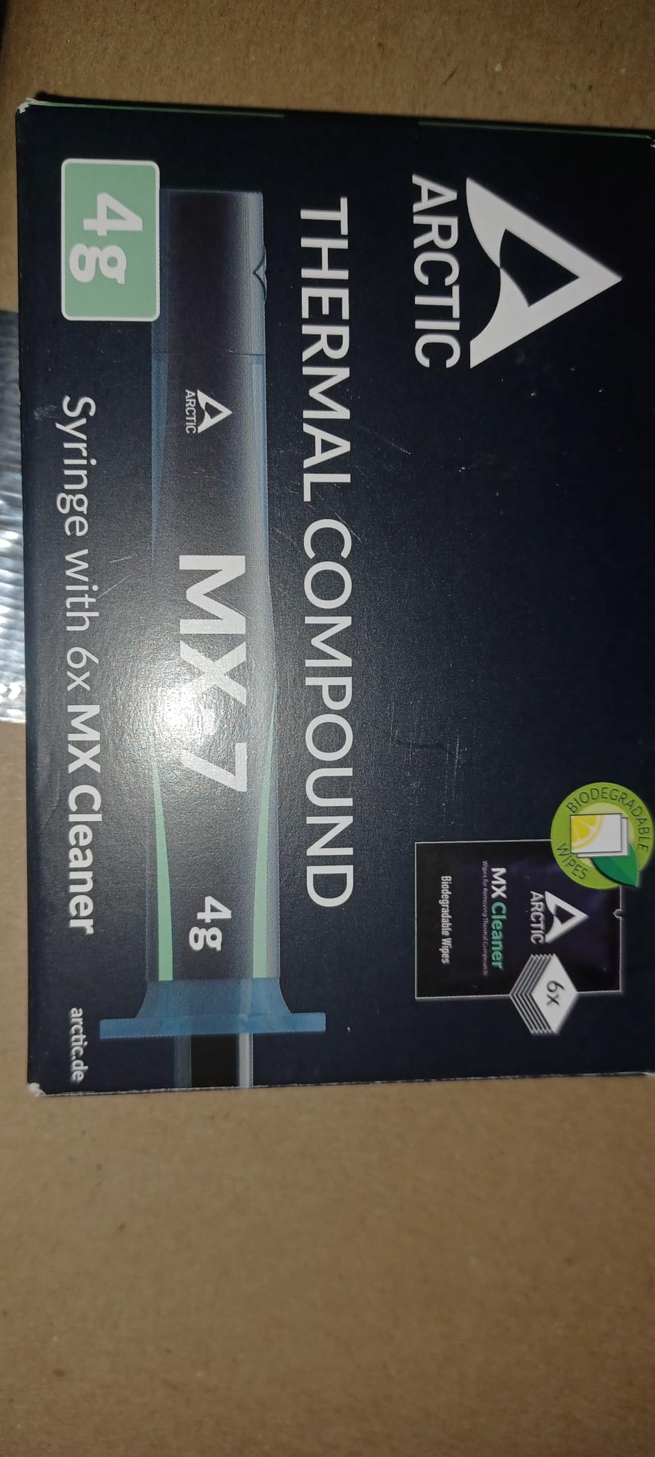 ARCTIC MX-7 (4 g, incl. MX-Cleaner) - Ultimate Performance Thermal Paste customer photo 2