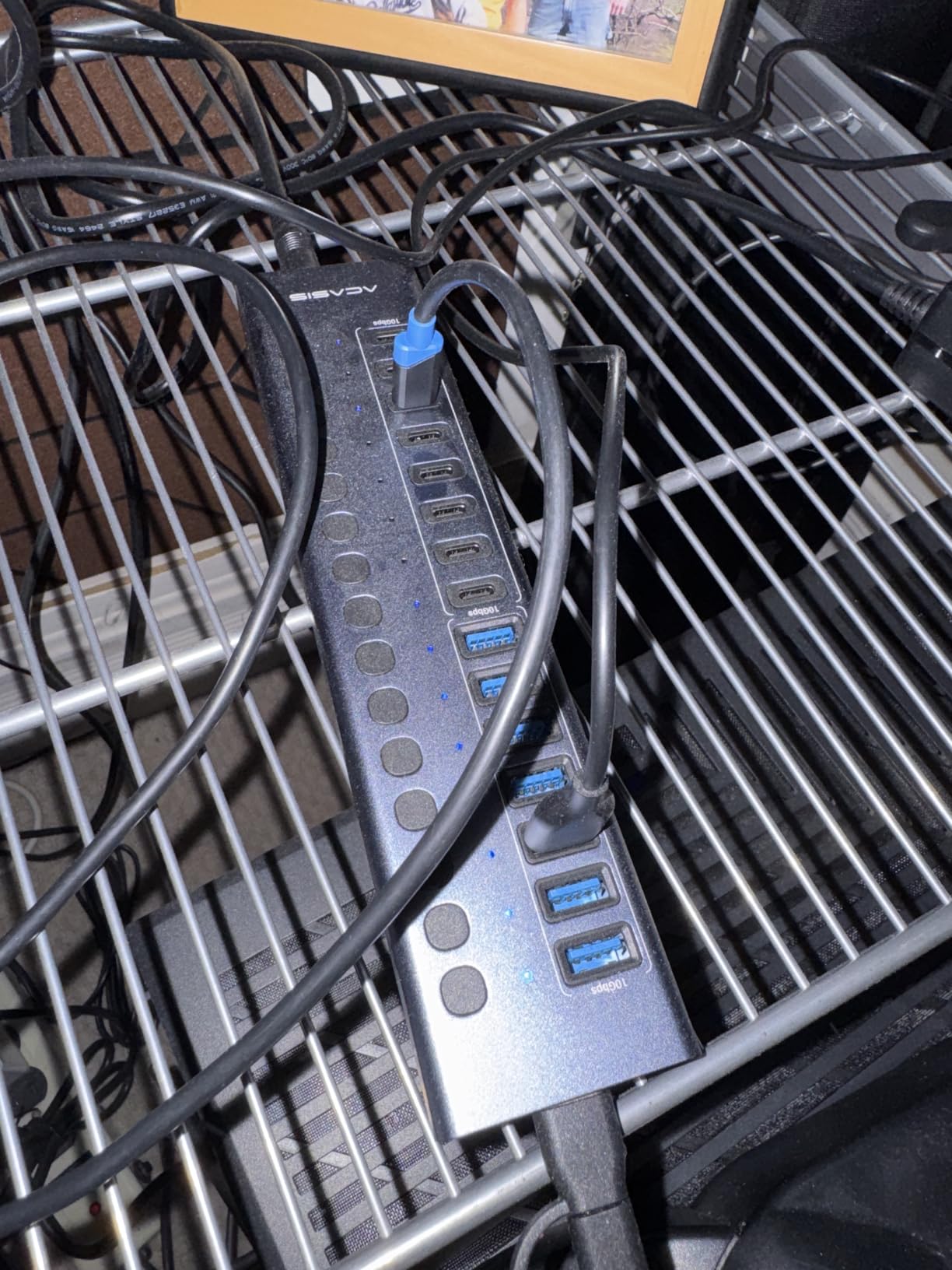 ACASIS 16 Ports Powered USB 3.2 Hub (8 USB-A 3.2 +8 USB-C 3.2), 10Gbps | Individual On/Off Switch for Each Port • Aluminum Housing • Better Heat Dissipation • Plug & Play • 96W Power Adapter customer photo 2