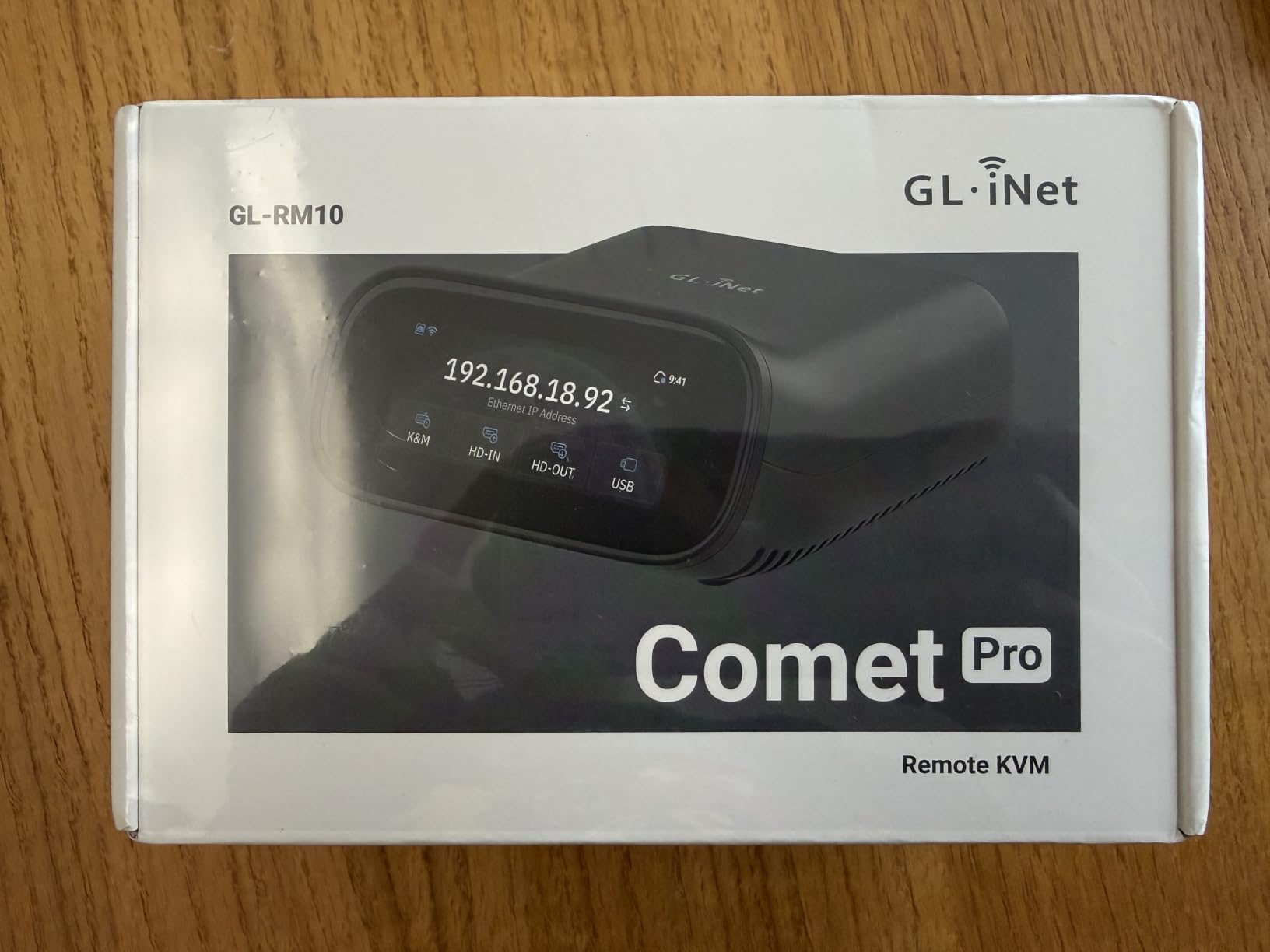 GL.iNet GL-RM10 Comet Pro Remote KVM Over Wi-Fi 6 Dual Band 4K Passthrough customer photo 2