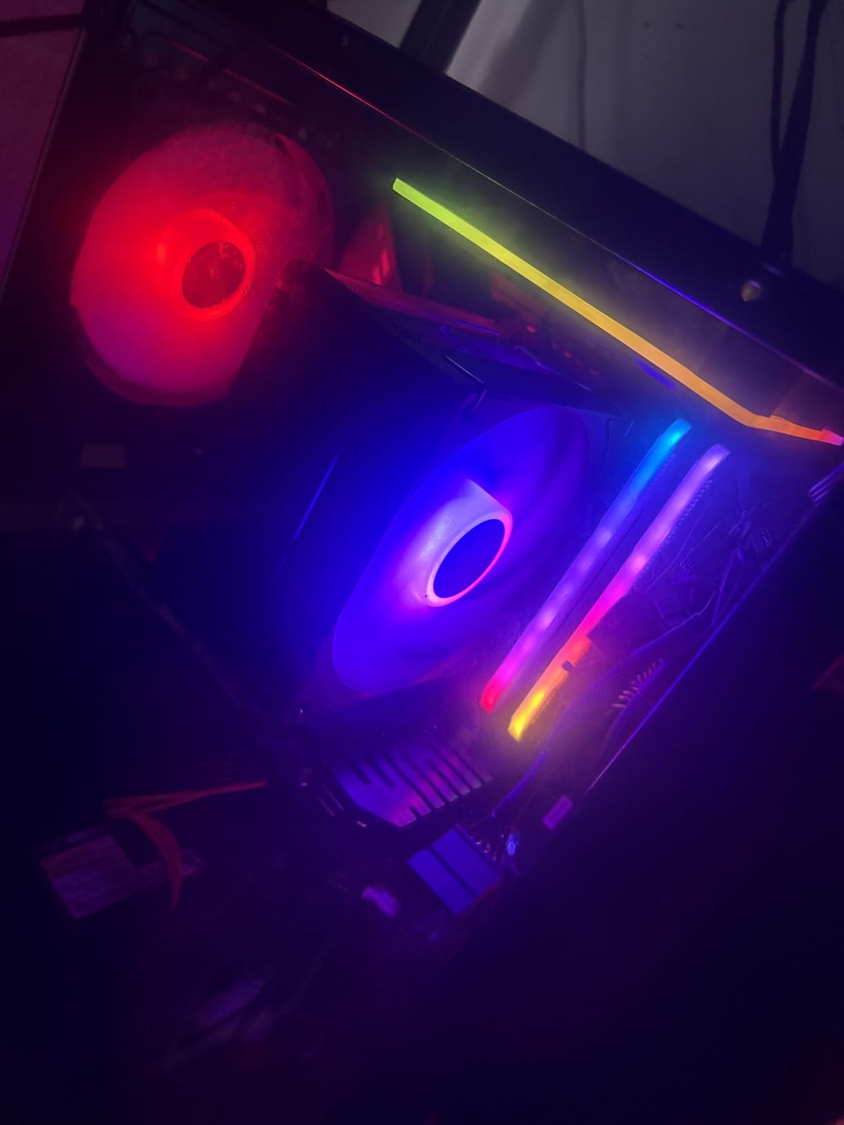 ID-COOLING SE-214-XT V2 ARGB CPU Air Cooler, Full Memory Clearance, 200W | Intel LGA1851/1700/1200/115X & AMD AM5/AM4, Universal Mount, Full Memory Clearance, 4 Heat Pipes, Low Noise 27.2dB(A) customer photo 2