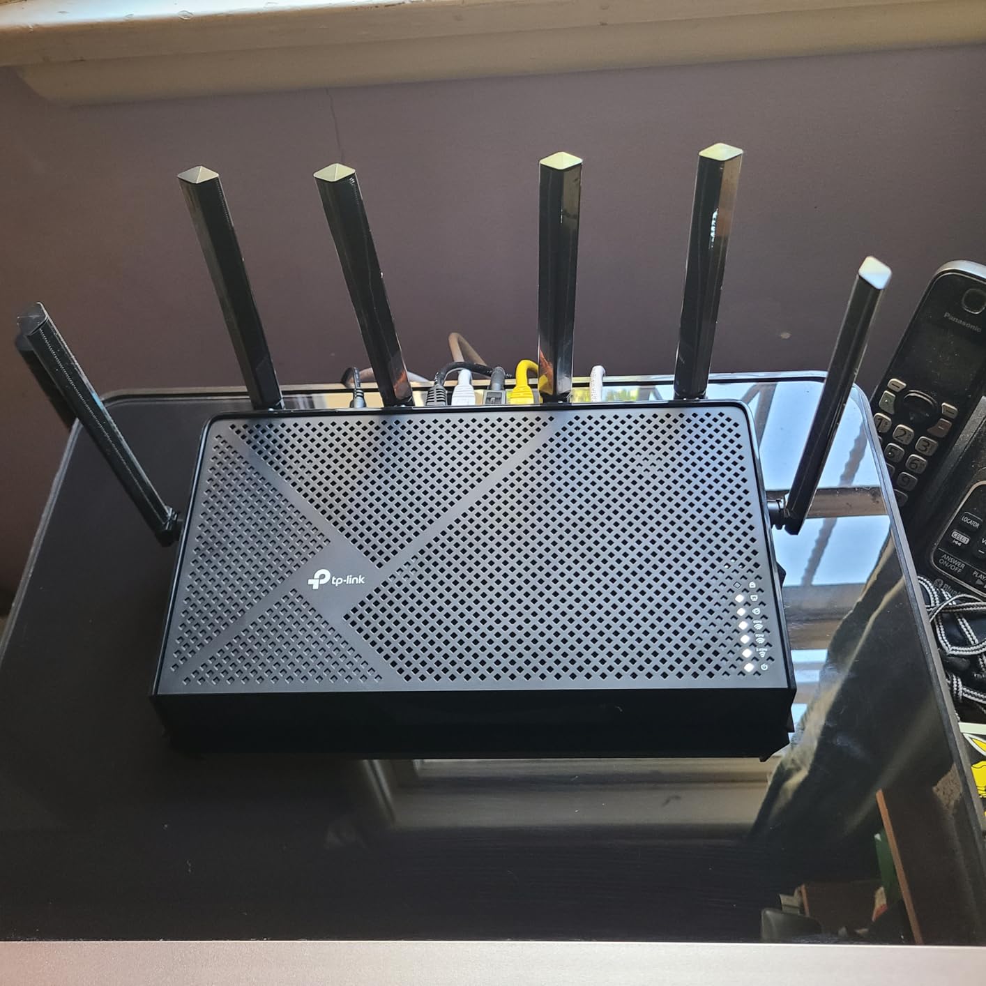 TP-Link Archer BE12000 Tri-Band Wi-Fi 7 Router (Archer BE670) | 12 Gbps Tri Band WiFi 7 Router | latest 6GHz Wi-Fi band | 10G Connectivity | Works w/ Amazon Alexa & Google Assistant customer photo 2