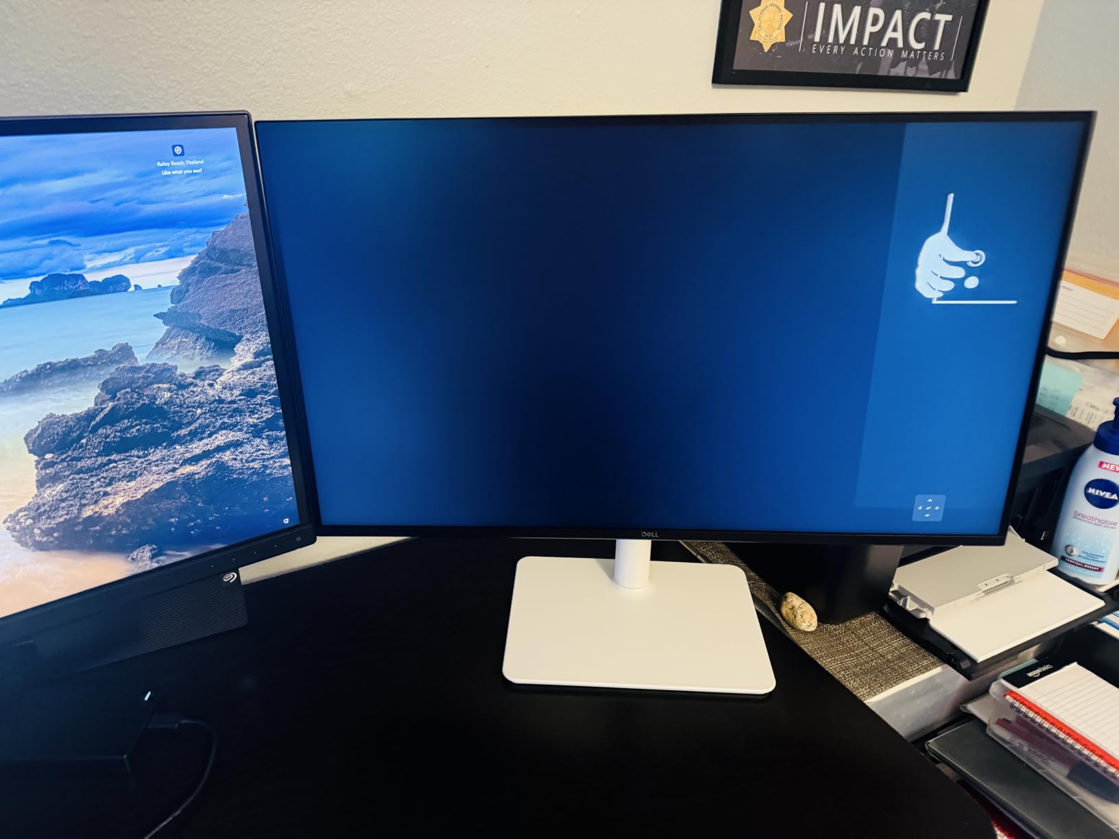 Dell 27 Plus QHD Monitor - S2725DSM - 27-inch QHD (2560x1440) 144Hz 1ms Display, 2 x 3W Speakers, HDMI/DisplayPort 1.4 Connectivity, Height/Tilt/Pivot/Swivel Adjustability, AMD FreeSync - Ash White customer photo 1