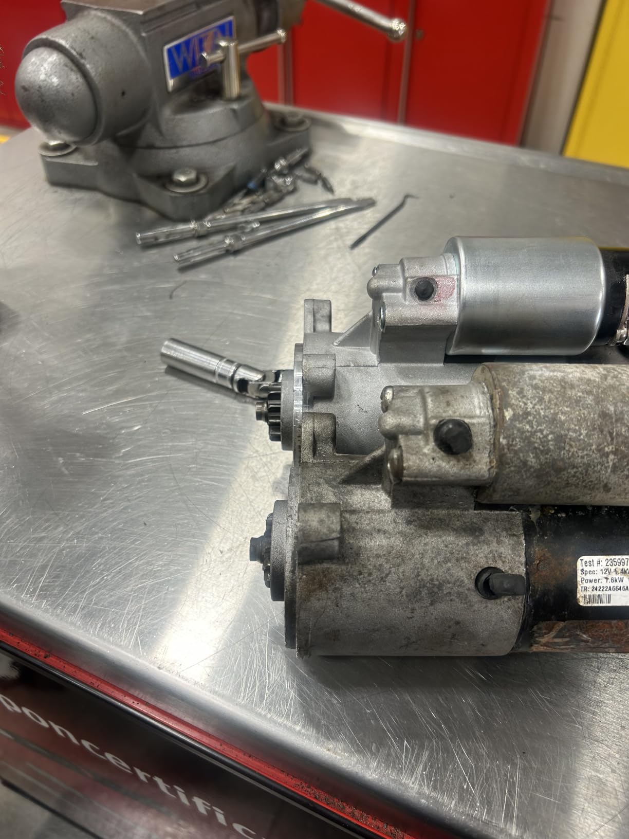 Ezexpreze High Torque Mini 19695 Starter for Chevy SBC BBC 262 305 307 327 350 454 with 153 168 Tooth Flywheel 1.4kW / 1.88HP S114-823 S114-823S customer photo 1