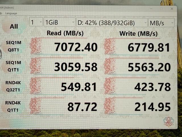 SANDISK 1TB Optimus 5100 NVMe SSD - PCIe 4.0 x4, M.2 2280, Up to 7,100 MB/s Read Speed customer photo 2