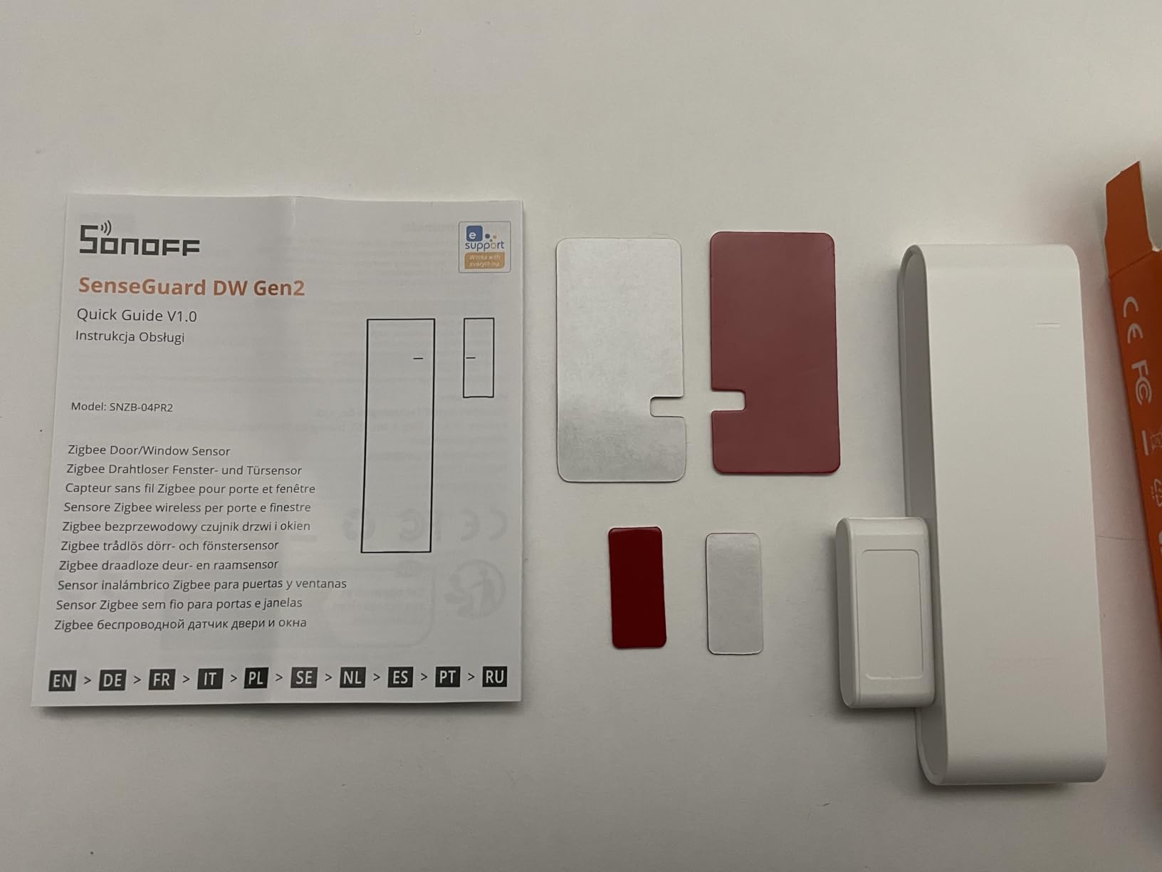SONOFF SenseGuard DW Gen2 SNZB-04PR2 Zigbee Door Window Contact Sensor, Open/Close Monitoring, Tamper Proof, Phone Alert, Home Security Alarm, Works with Alexa, Home Assistant & SmartThings, 4-Pack customer photo 2