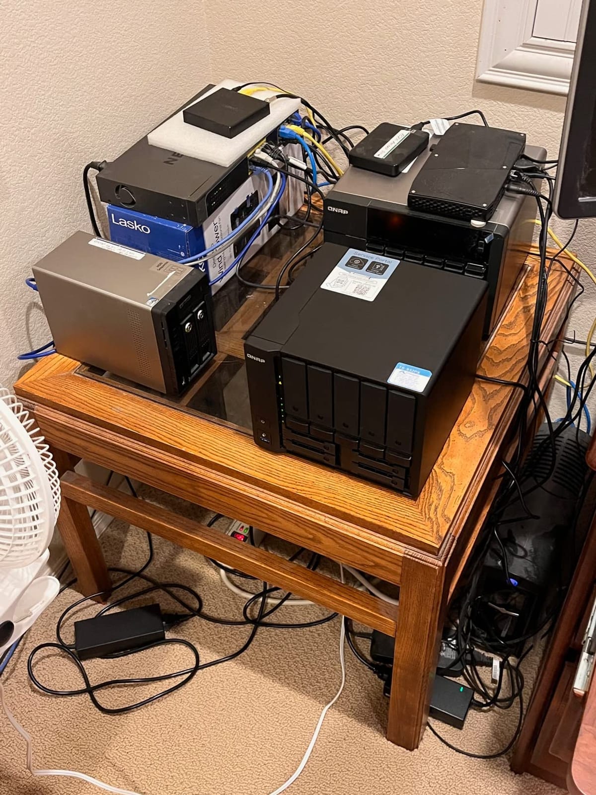 QNAP TS-832PX-4G 8 Bay NAS customer photo 2