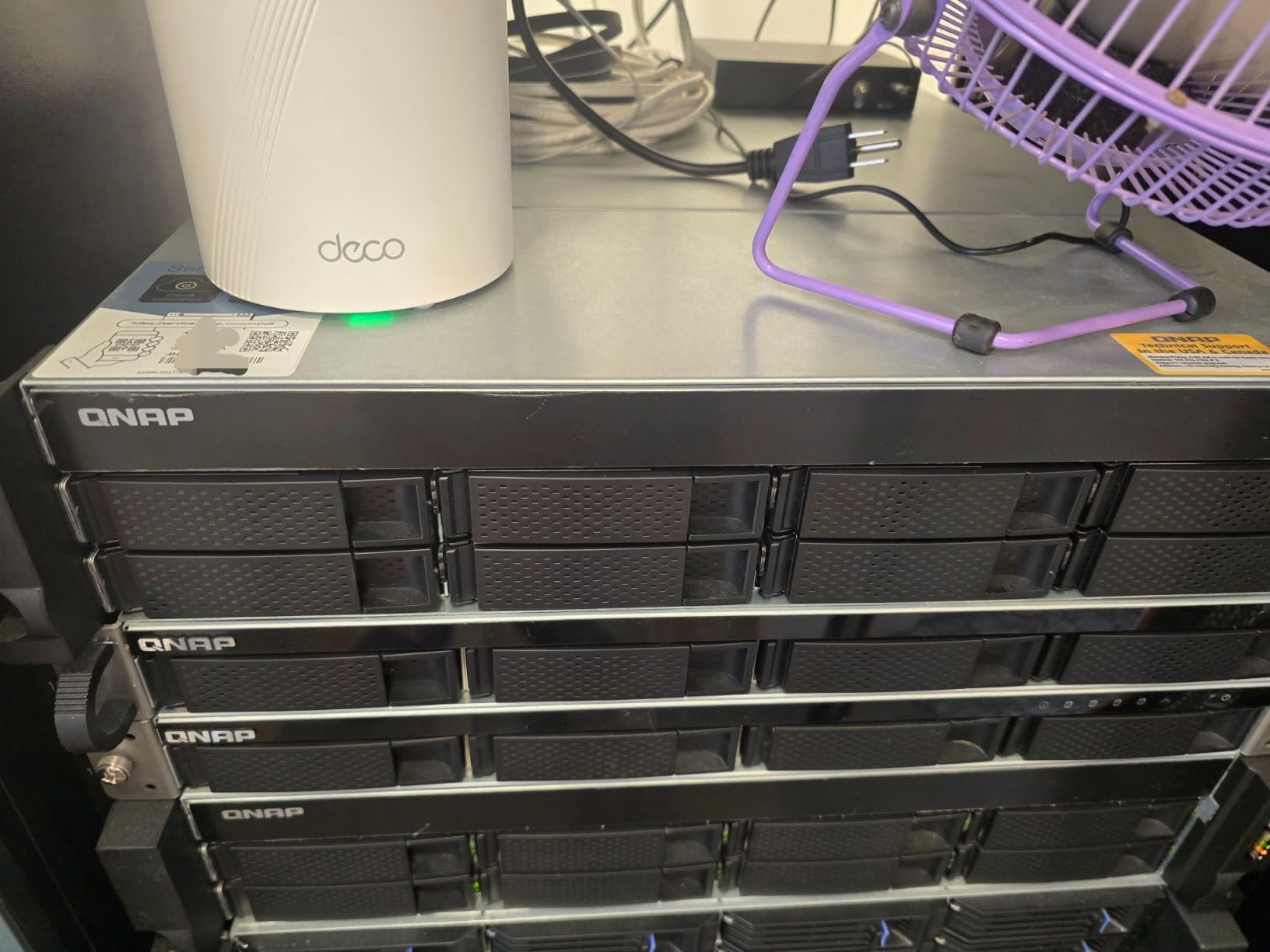 QNAP TS-432PXU-RP-2G 4 Bay Rackmount NAS | High-Speed SMB, Two 10GbE, Two 2.5GbE Ports, Redundant Power Supply customer photo 2