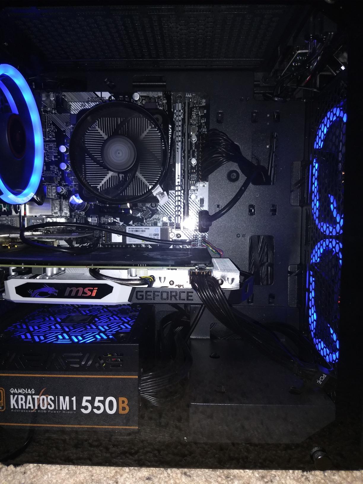 Skytech Gaming Azure 3 Gaming PC, Ryzen 7 9850X3D, RX 9070 XT | 32GB DDR5 RAM 5600, 2TB Gen4 NVMe M.2 SSD, Windows 11, 850W GOLD ATX 3 PSU, 360 ARGB AIO, Wi-Fi 5, Desktop customer photo 2