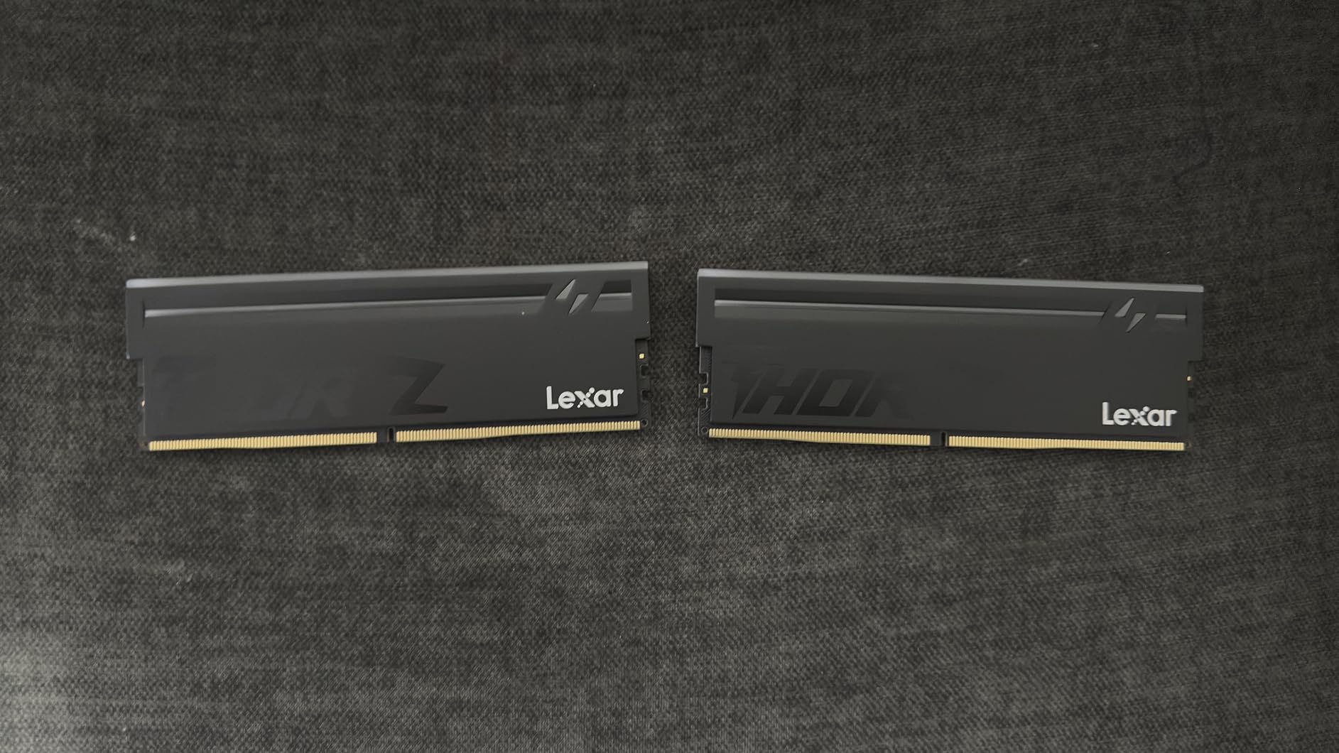 Lexar Thor Z RGB DDR5 RAM 32GB Kit (2x16GB) 6000MHz CL38 288-Pin UDIMM, Intel XMP 3.0 & AMD EXPO, On-die ECC, PMIC, 1.35V Gaming Memory customer photo 1