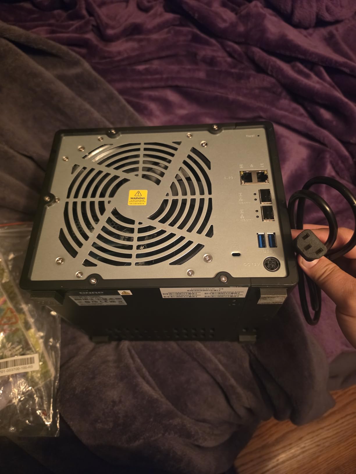 QNAP TS-932PX-4G 5+4 Bay High-Speed NAS with Two 10GbE and 2.5GbE Ports customer photo 2