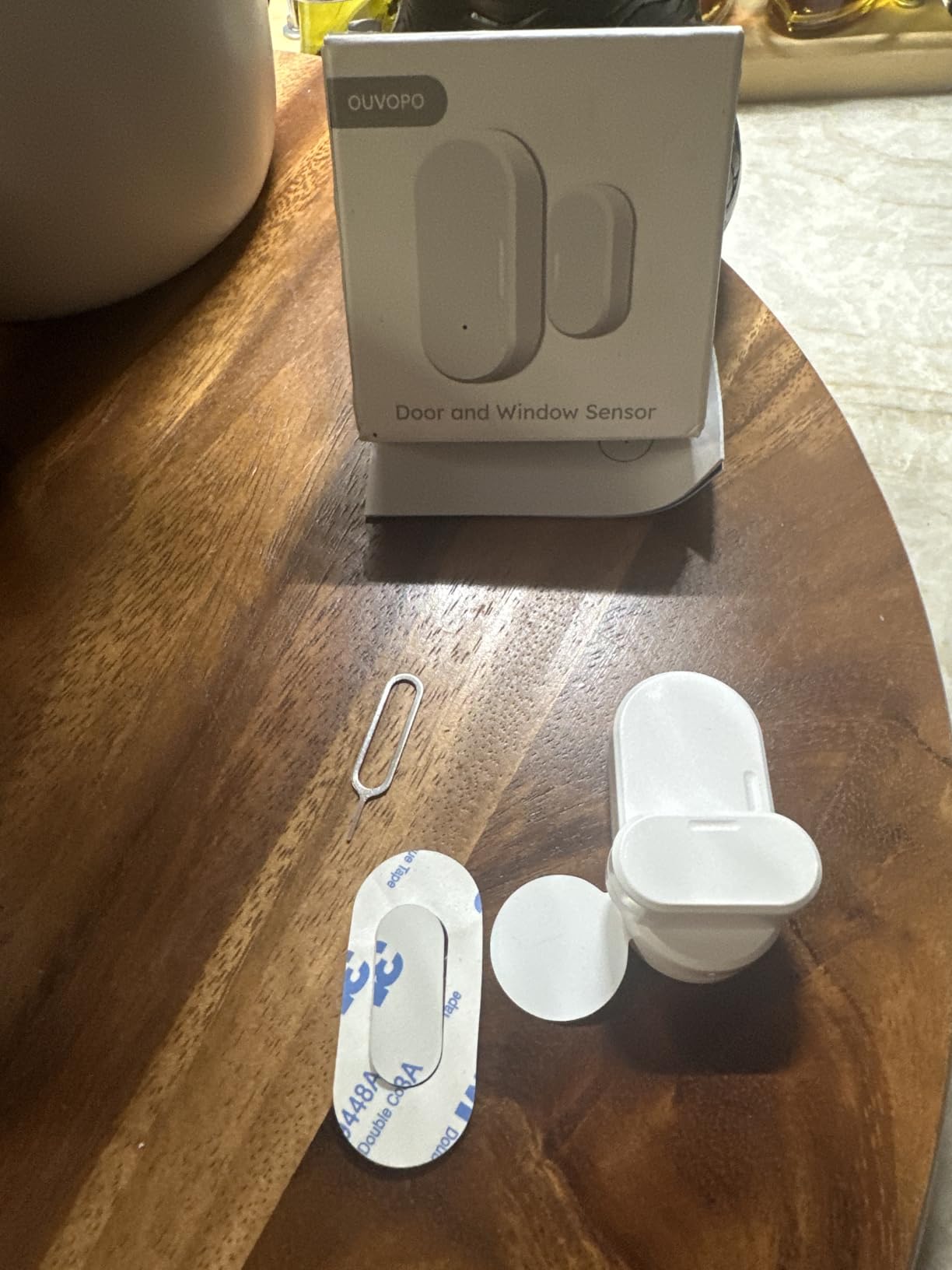 4 Pack Zigbee Door Sensor, Mini Smart Contact Sensor for Home Automation, Kid Safety, Compatible with SmartThings, Alexa, Home Assistant, Aeotec, Hubitat, Homey, Zigbee Hub Required customer photo 1
