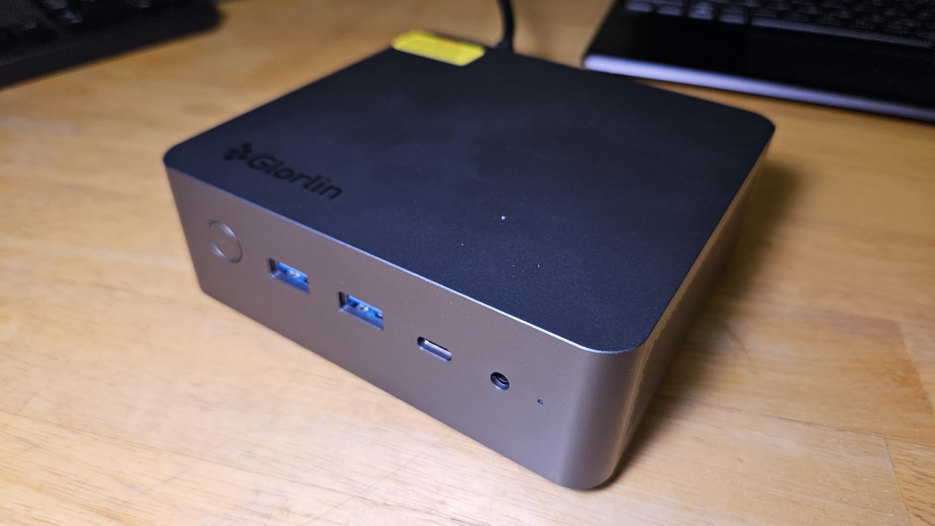 Glorlin Mini PC Ryzen 7 8745HS, Mini Desktop Computer 16GB DDR5 RAM 1TB SSD, Radeon 780M, 4X 4K Display, USB4, Dual 2.5G LAN, WiFi 6, BT5.3, Mini Gaming PC for Office, Programming, Home Server customer photo 1