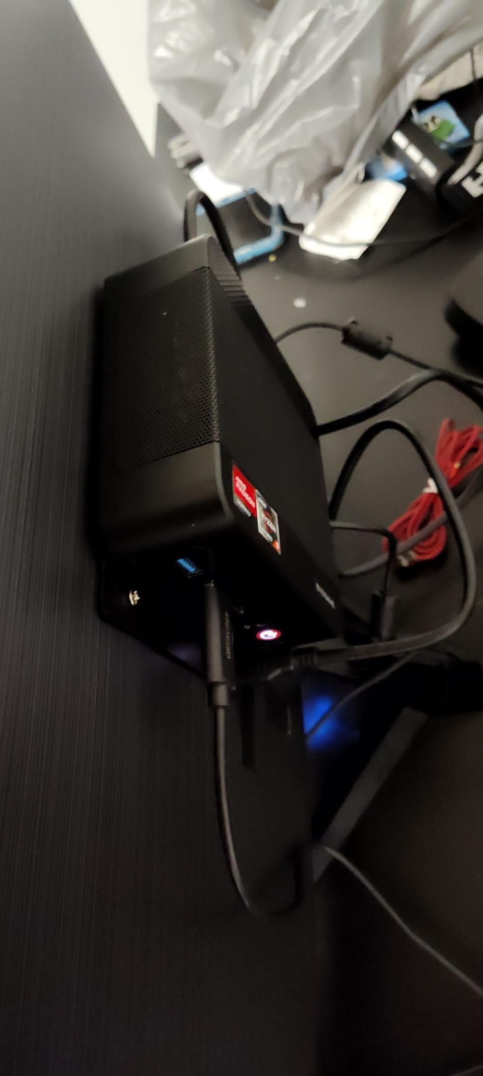 BOSGAME AI 9 Mini PC, AMD HX 470(up to 5.2GHz), 32GB DDR5 1TB PCIe 4.0 SSD | Radeon 890M, 12C/24T, 86TOPS, DDR5 256GB max, triple M.2 8TB max, USB4/OCuLink, WiFi7/BT5.4/Dual 2.5G, 8K Quad Display customer photo 1