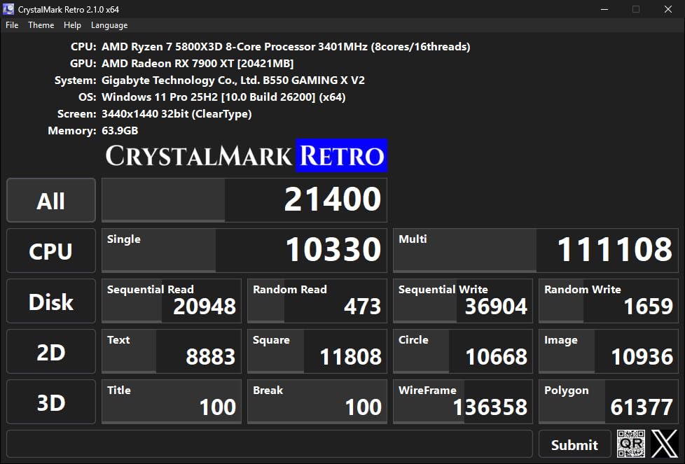 AMD Ryzen 7 5800X3D 8-core, 16-Thread Desktop Processor with AMD 3D V-Cache Technology customer photo 2