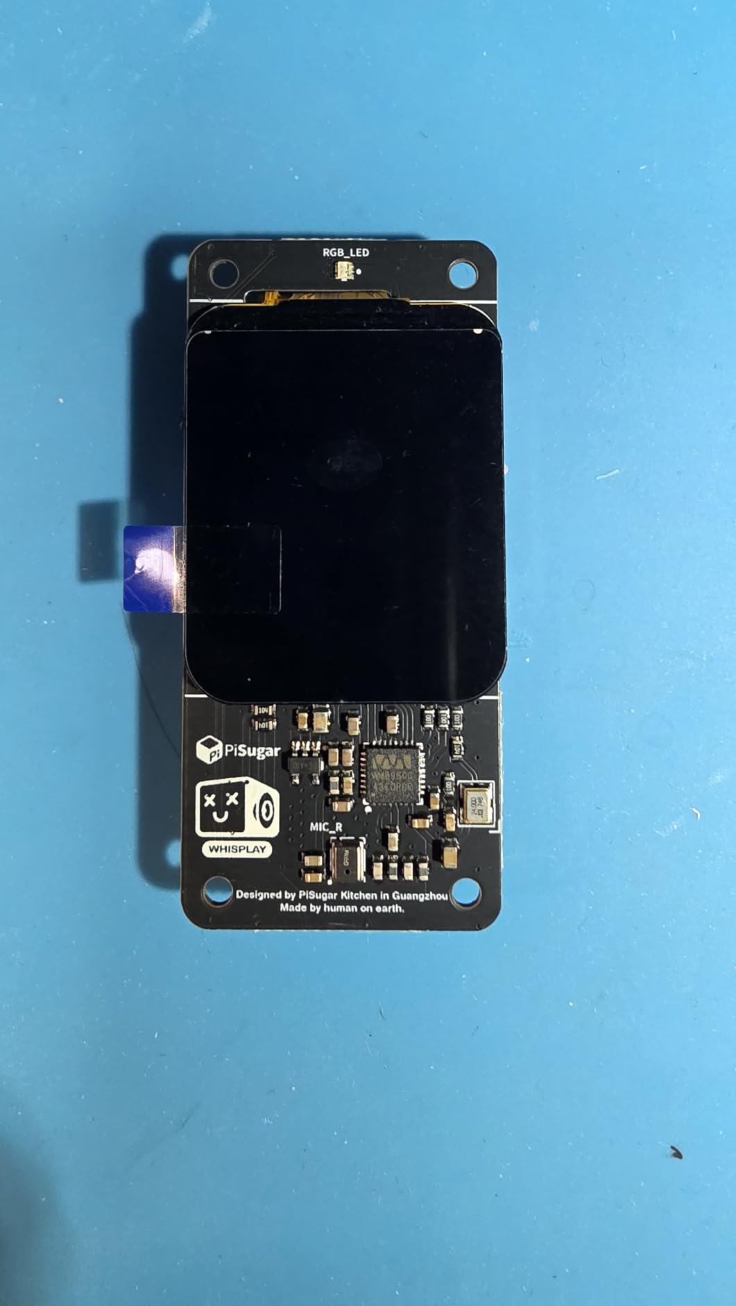PiSugar Whisplay HAT: Audio & Color Display for Pi Zero/5 | Solderless 1.69