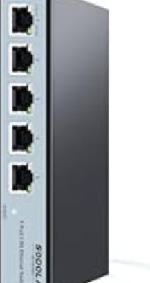 SODOLA 5 Port 2.5Gb Switch Managed, 5X 2.5G Base-T Ports, 1x 10G SFP+, Aluminum Alloy Cooling & Magnetic Mounting - LACP/QoS/VLAN/IGMP Web 2.5G Network Switch for Homelab customer photo 2
