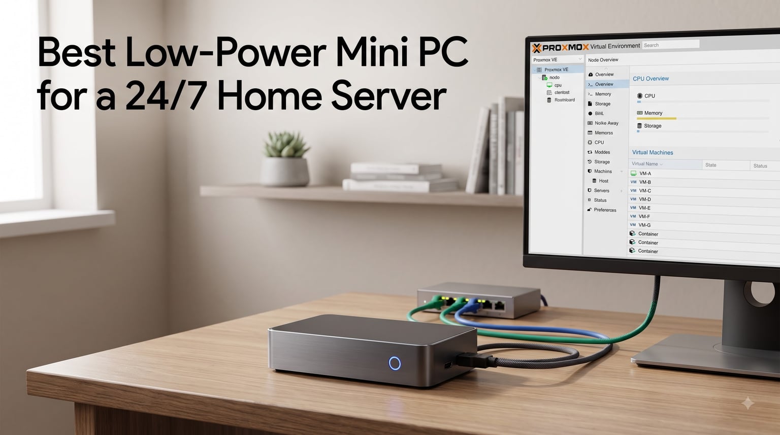 Best Low-Power Mini PC for a 24/7 Home Server