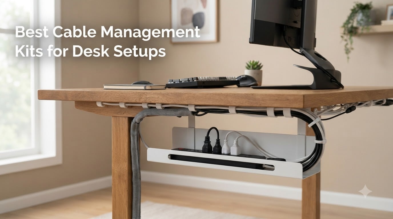 Best Cable Management Kits for Desk Setups
