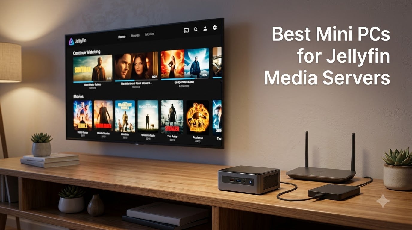 Best Mini PCs for Jellyfin Media Servers