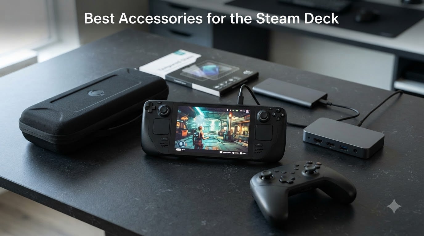 Best Accessories for the Steam Deck