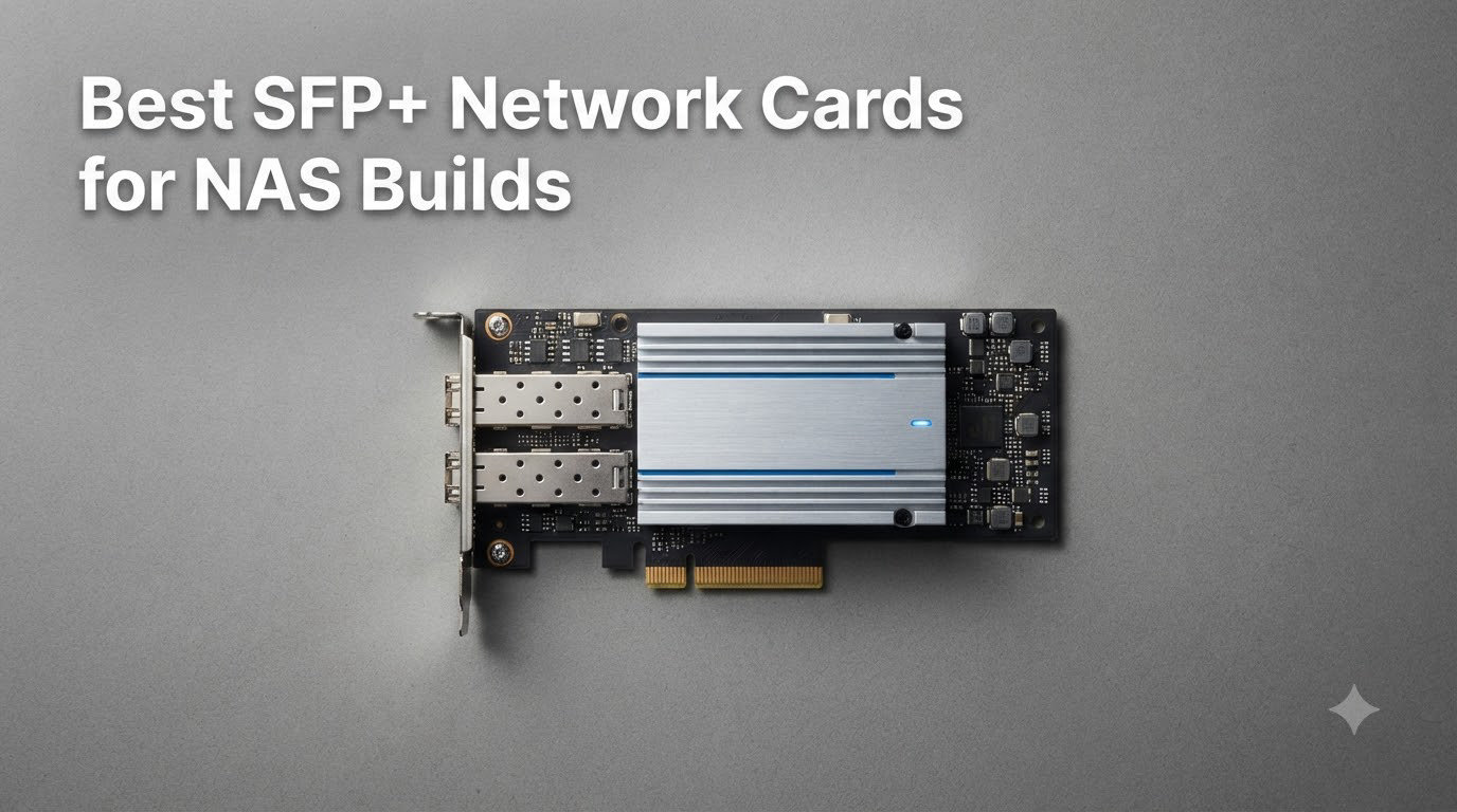 Best SFP+ Network Cards for NAS Builds