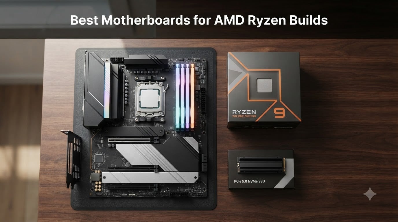 Best Motherboards for AMD Ryzen Builds