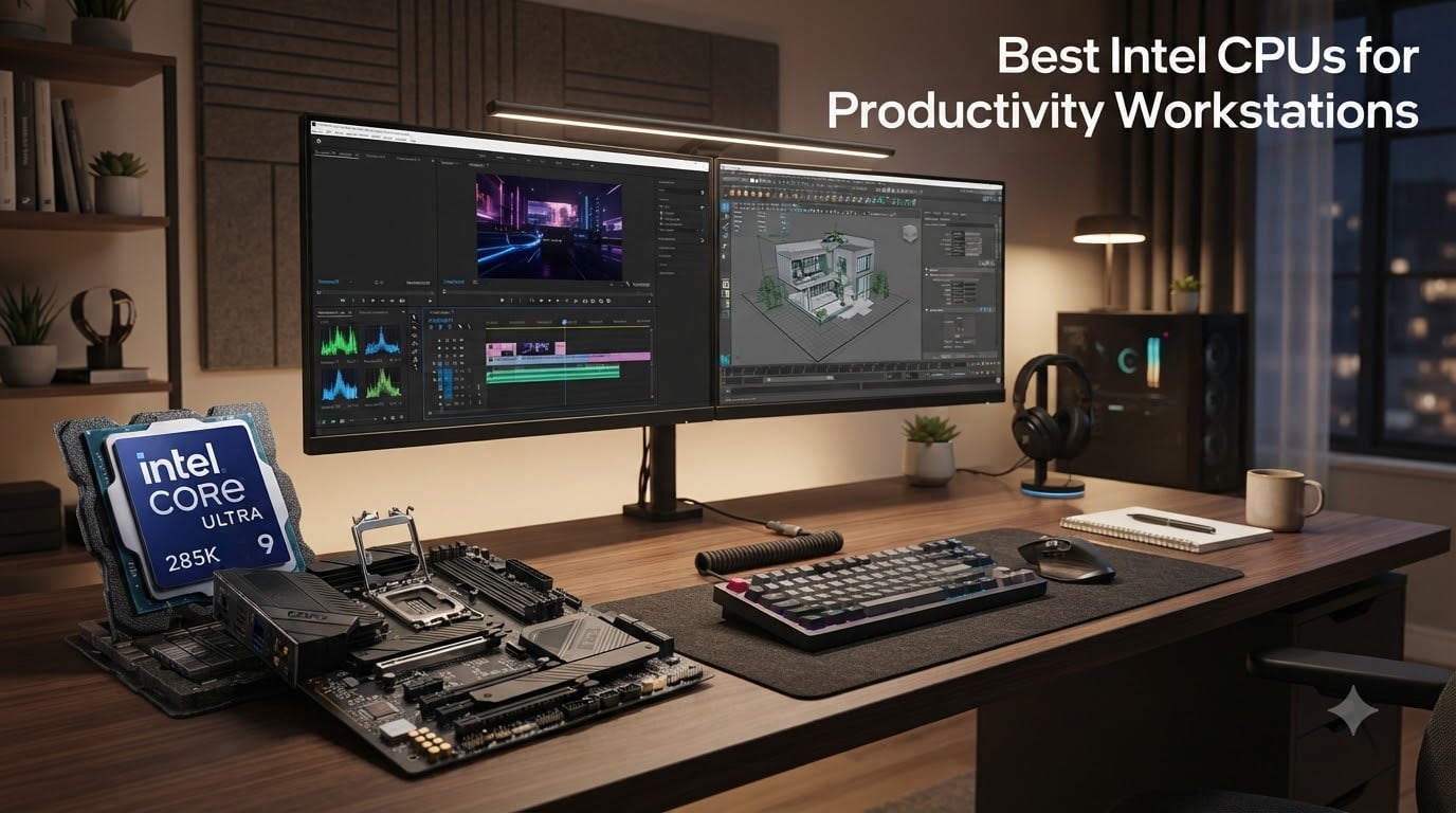 Best Intel CPUs for Productivity Workstations