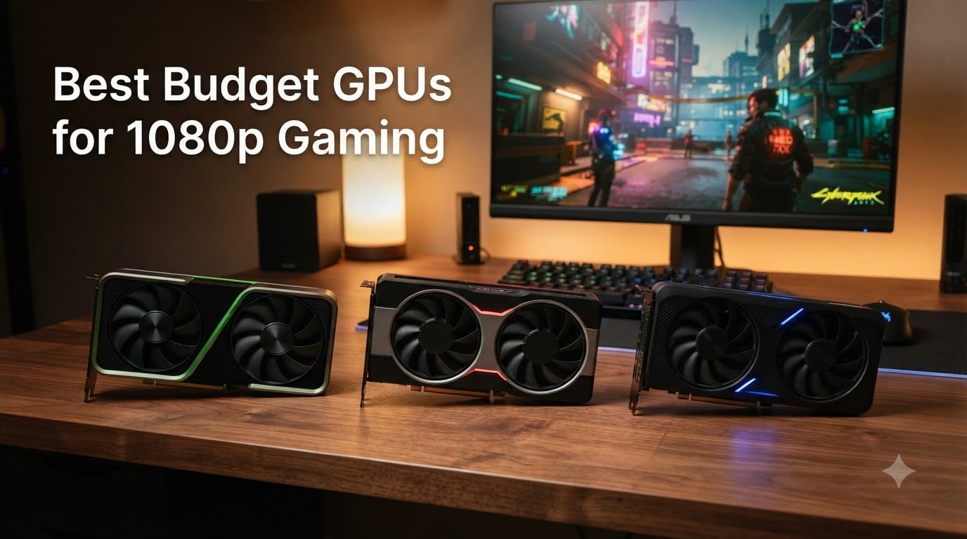 Best Budget GPUs for 1080p Gaming