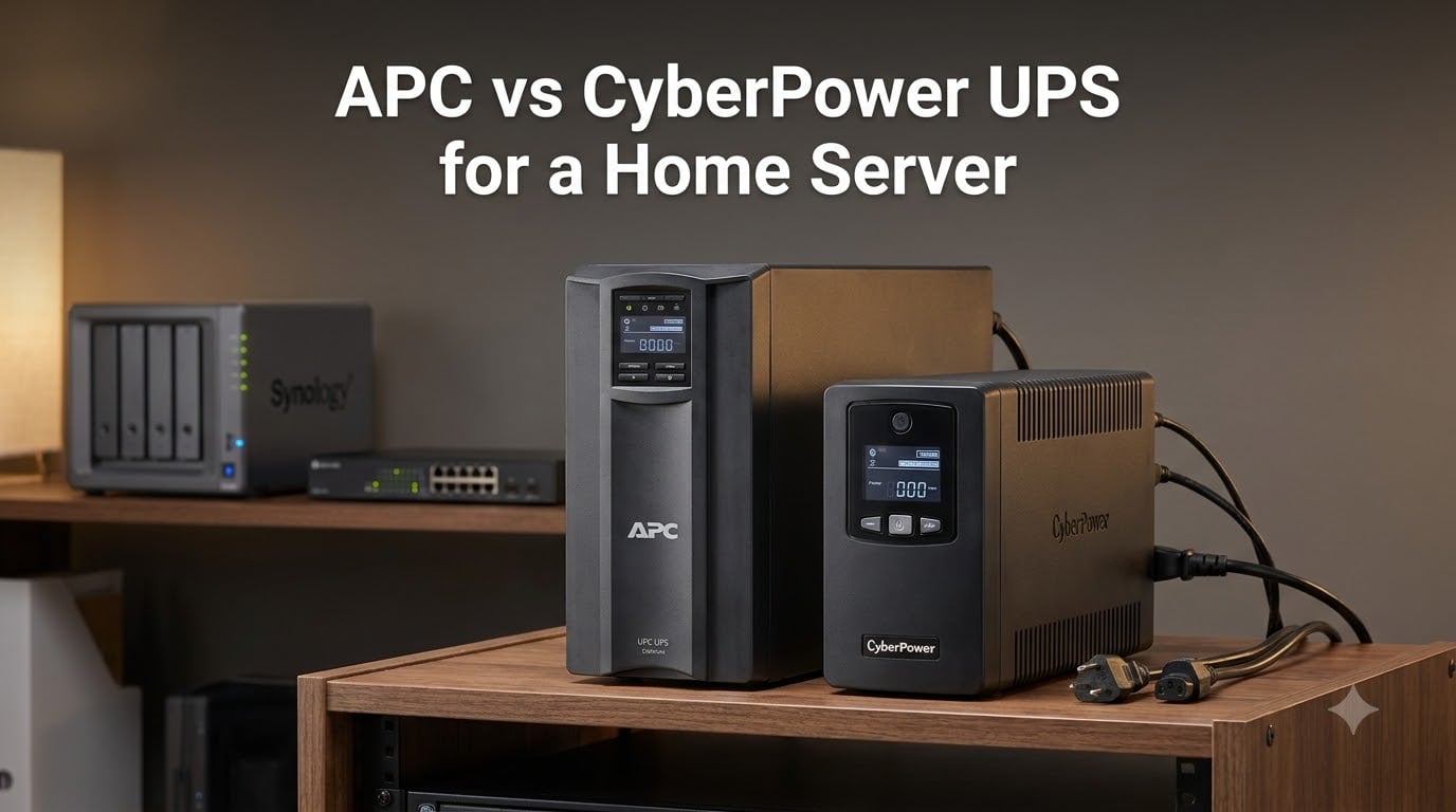 APC vs CyberPower UPS for a Home Server