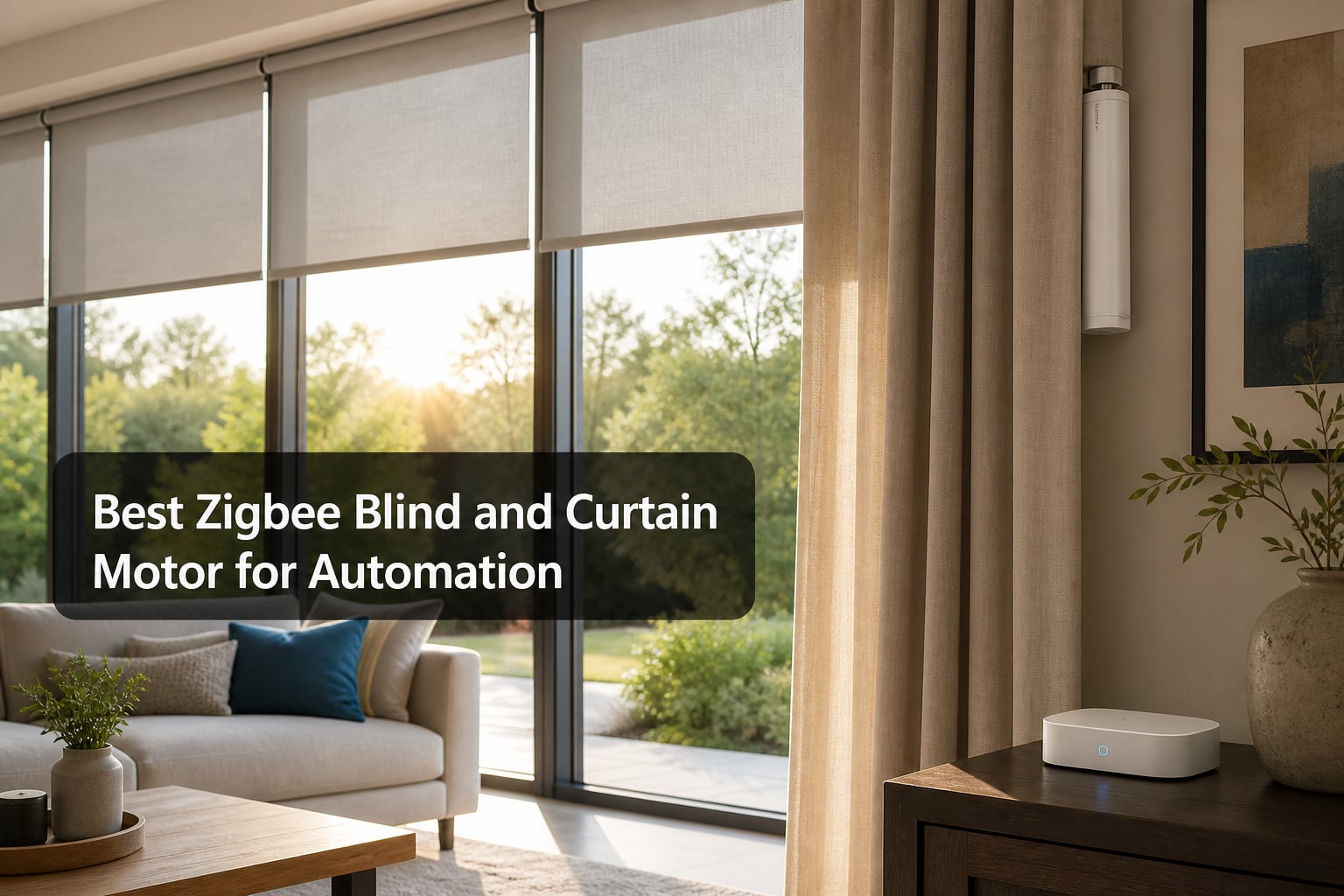 Best Zigbee Blind and Curtain Motor for Automation