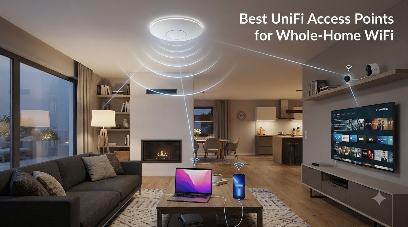 Best UniFi Access Points for Whole-Home WiFi