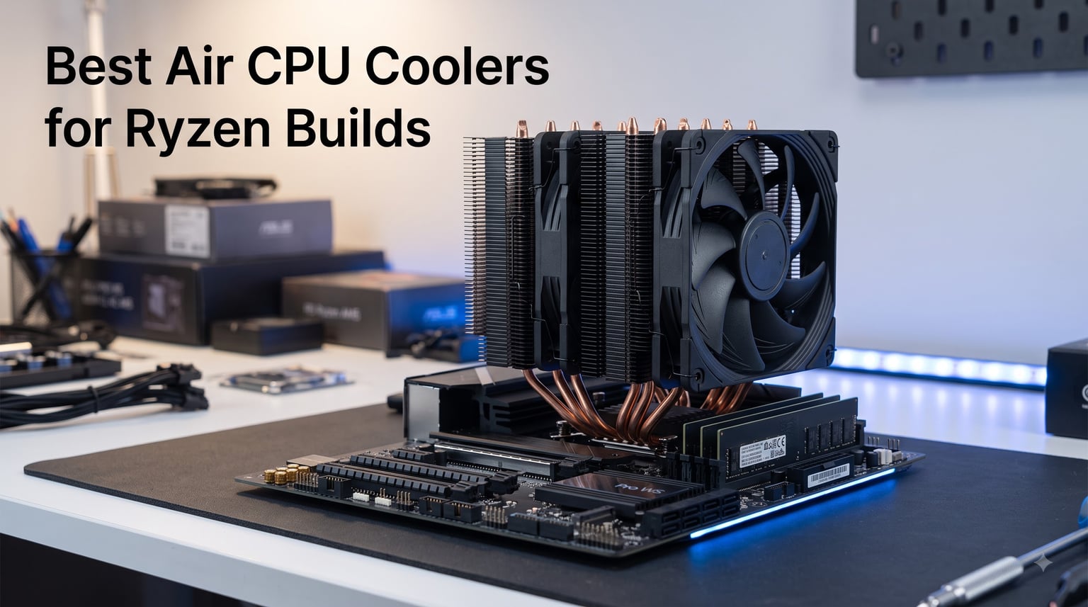 Best Air CPU Coolers for Ryzen Builds