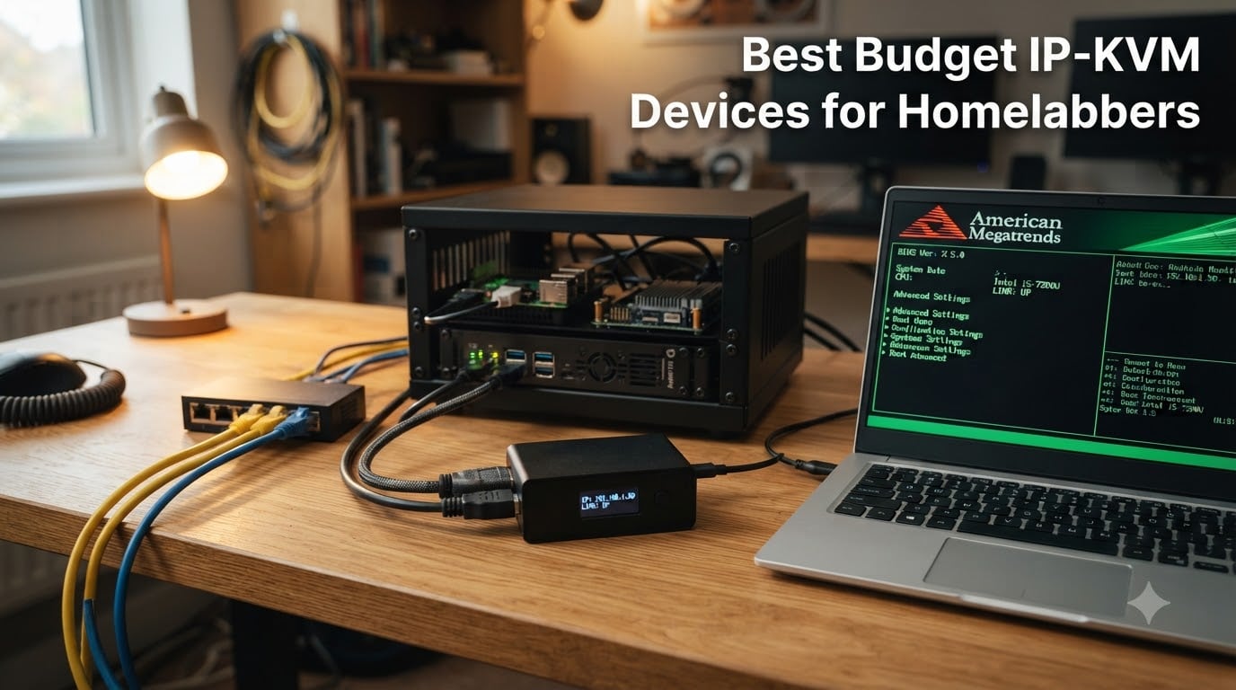 Best Budget IP-KVM Devices for Homelabbers