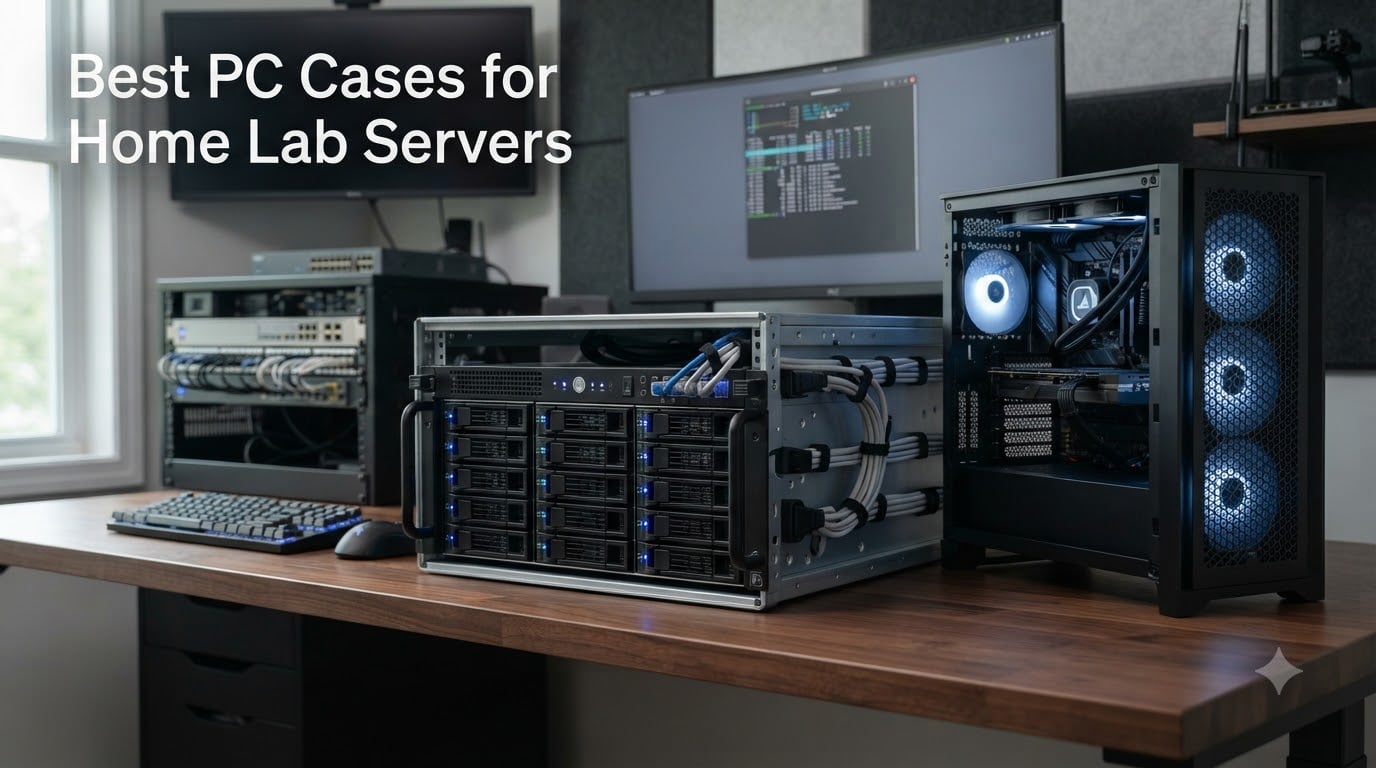 Best PC Cases for Home Lab Servers