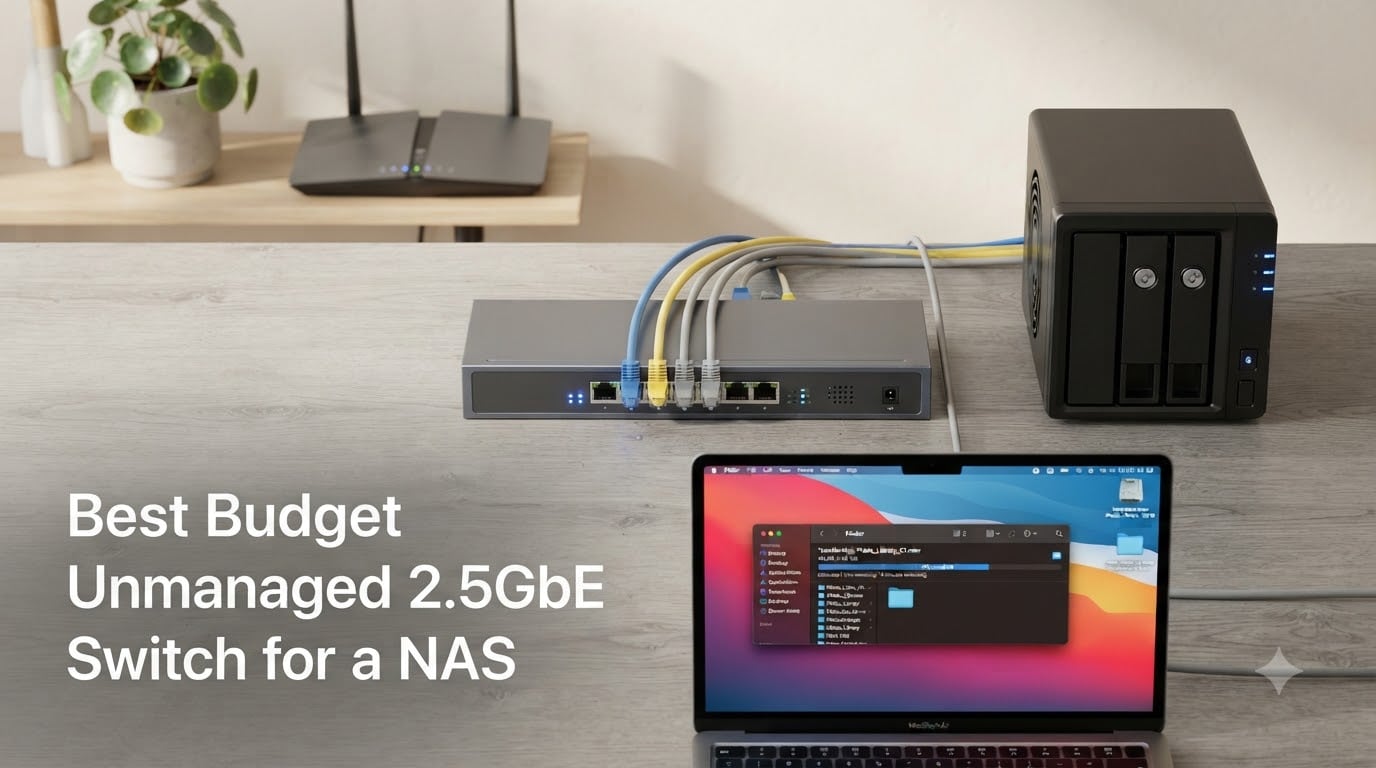 Best Budget Unmanaged 2.5GbE Switch for a NAS