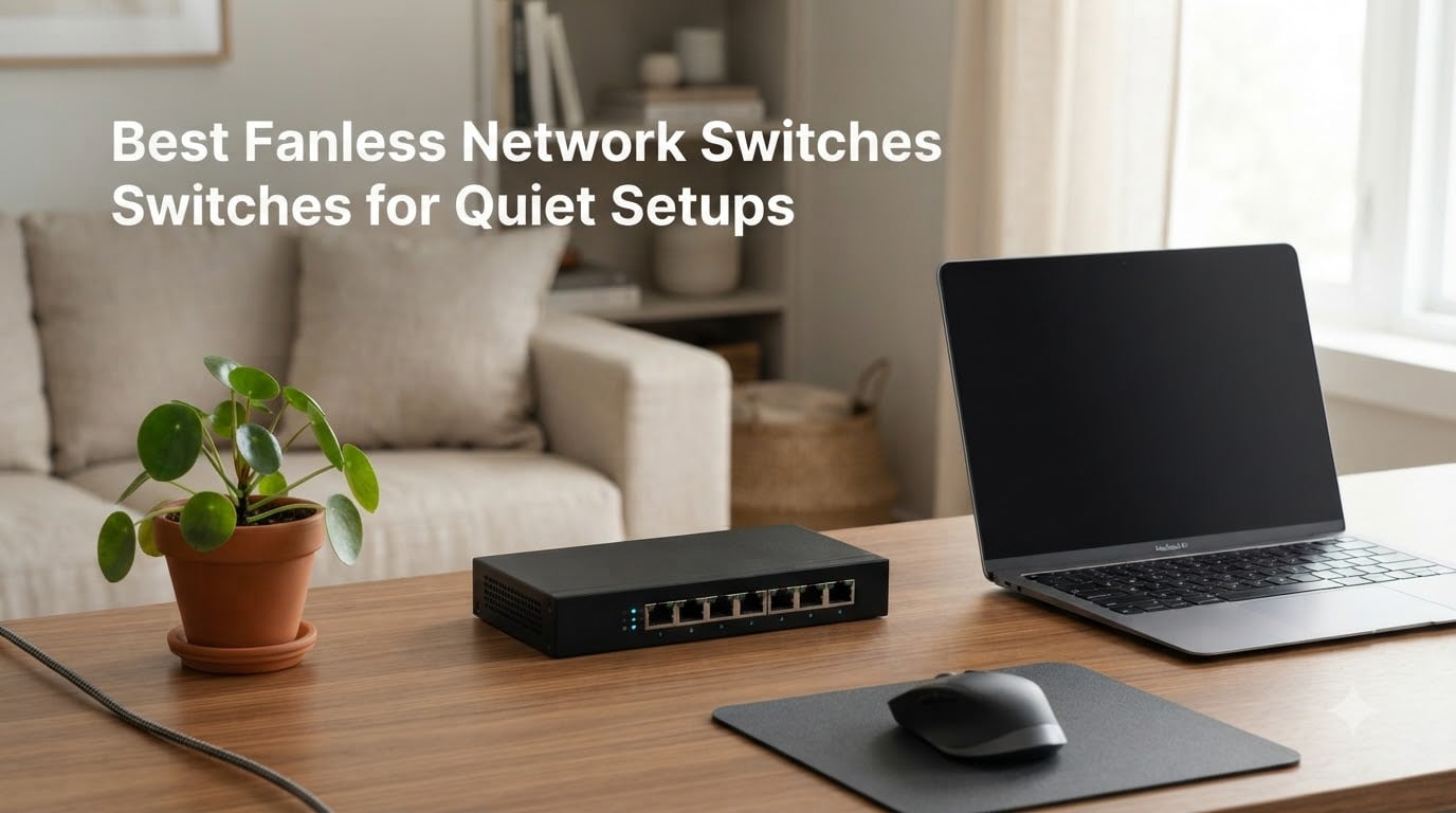 Best Fanless Network Switches for Quiet Setups
