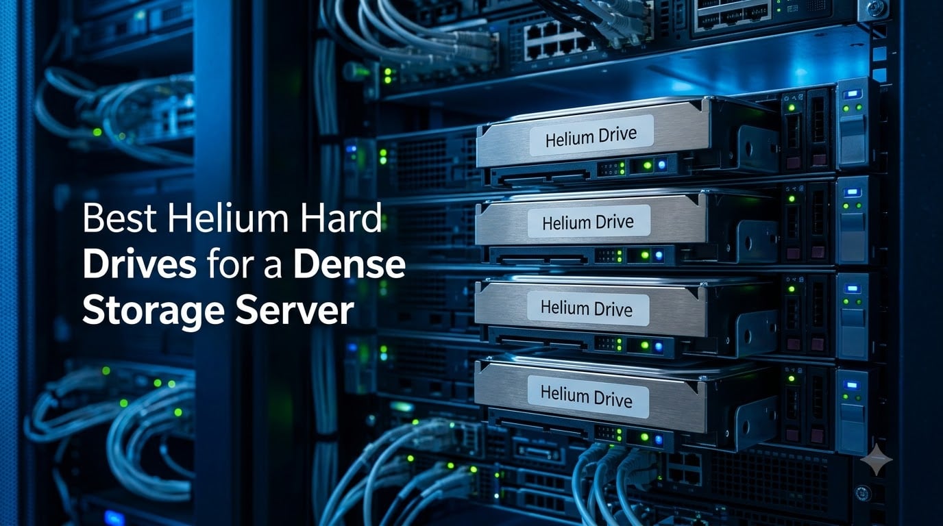 Best Helium Hard Drives for a Dense Storage Server