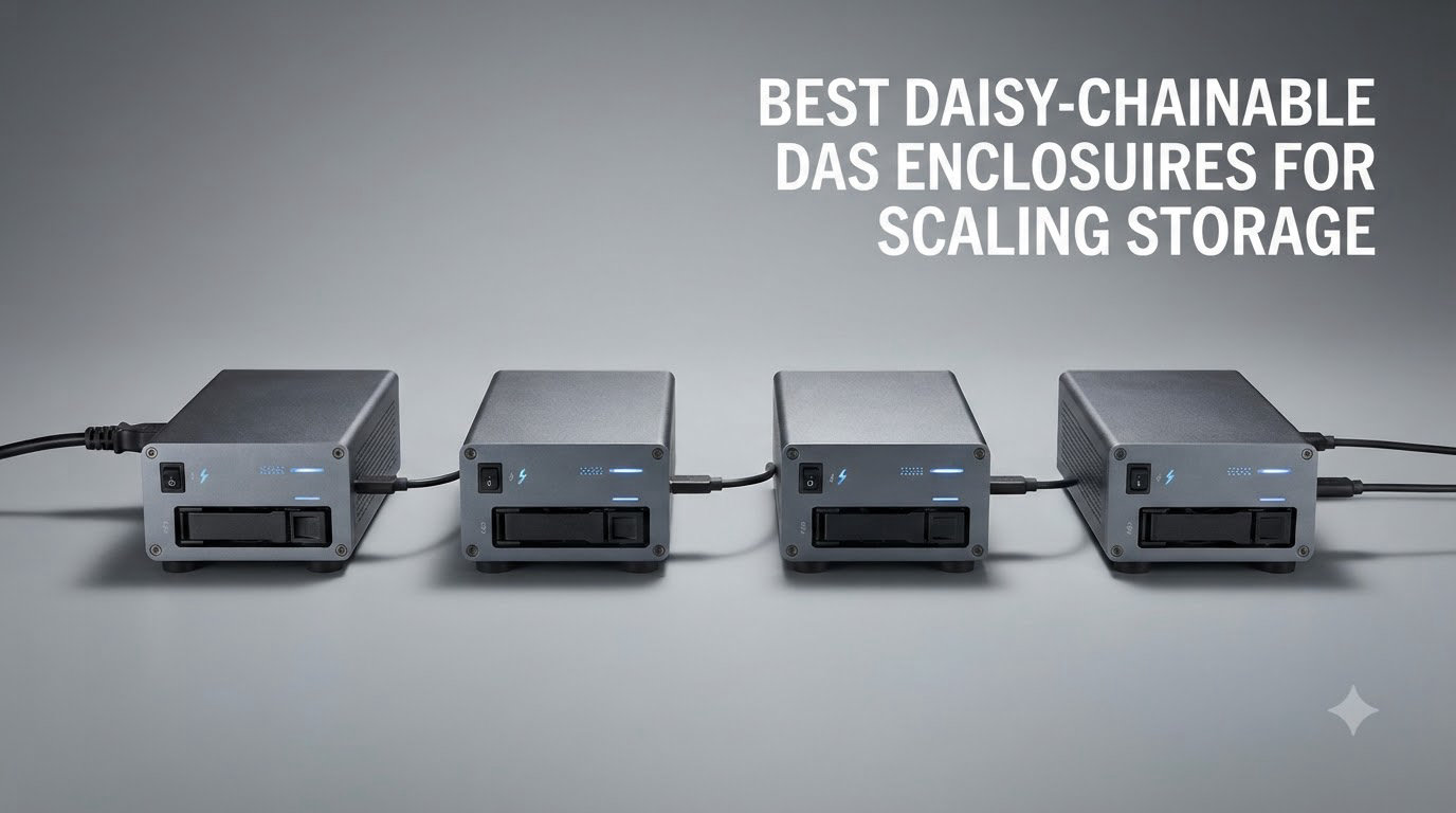 Best Daisy-Chainable DAS Enclosures for Scaling Storage