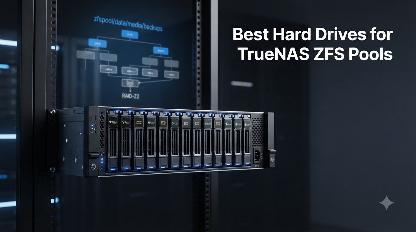Best Hard Drives for TrueNAS ZFS Pools