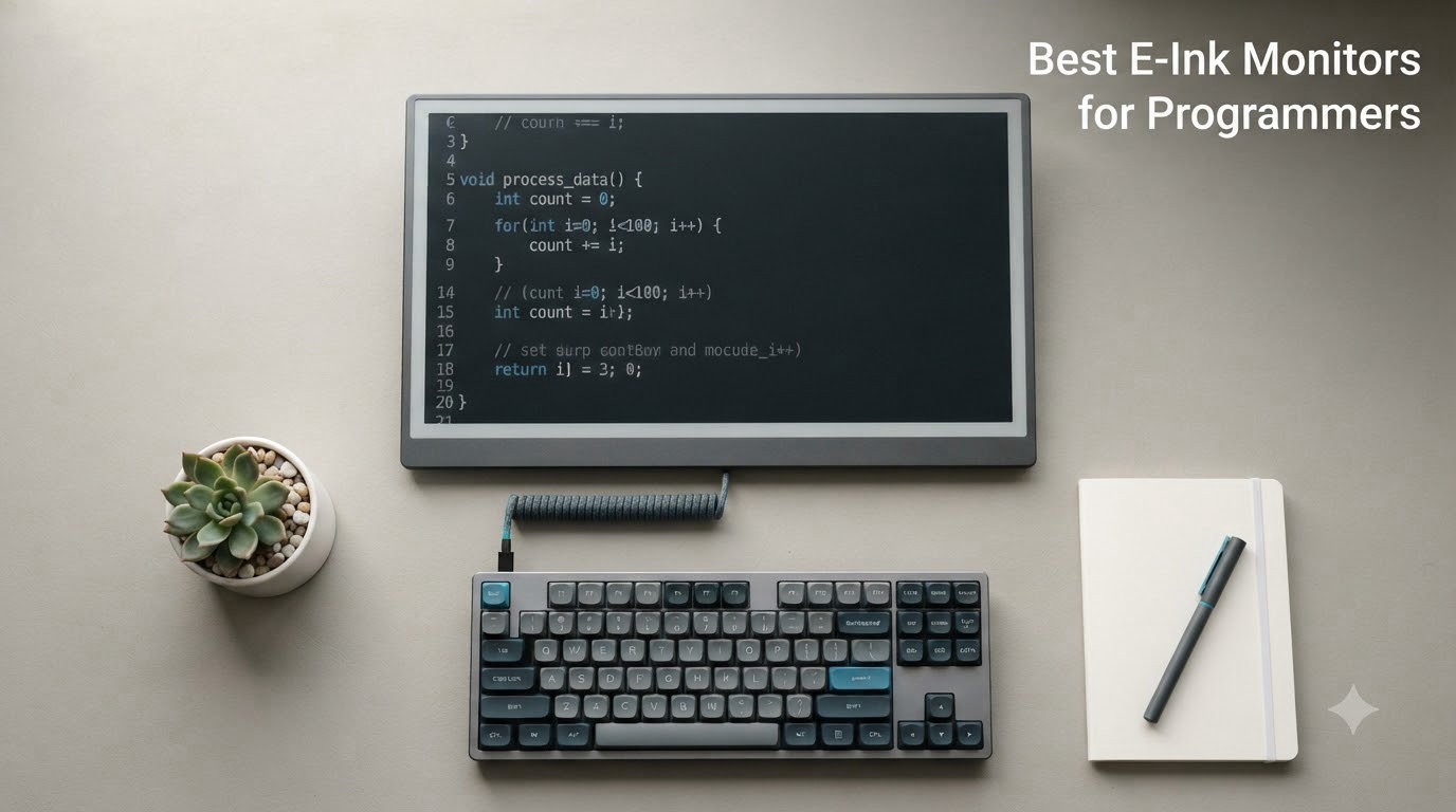 Best E-Ink Monitors for Programmers
