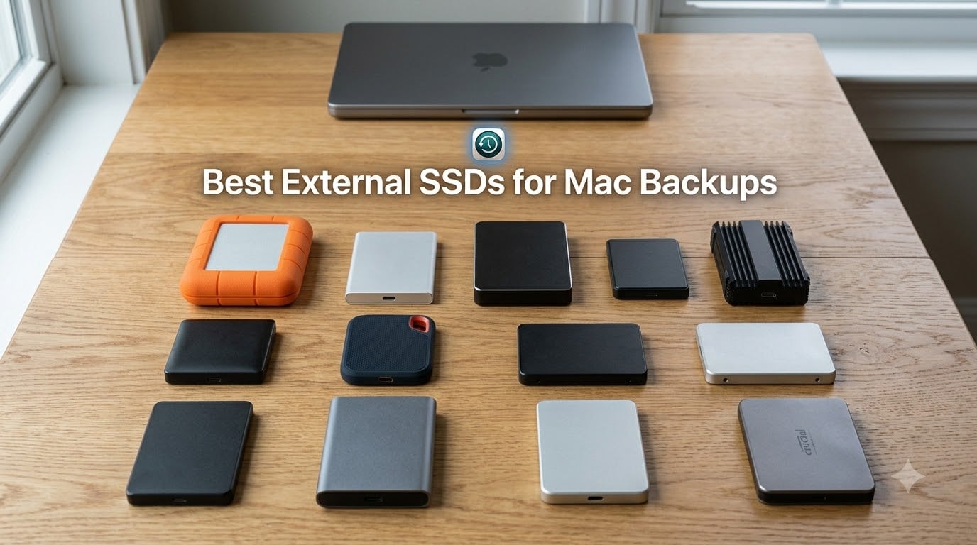 Best External SSDs for Mac Backups