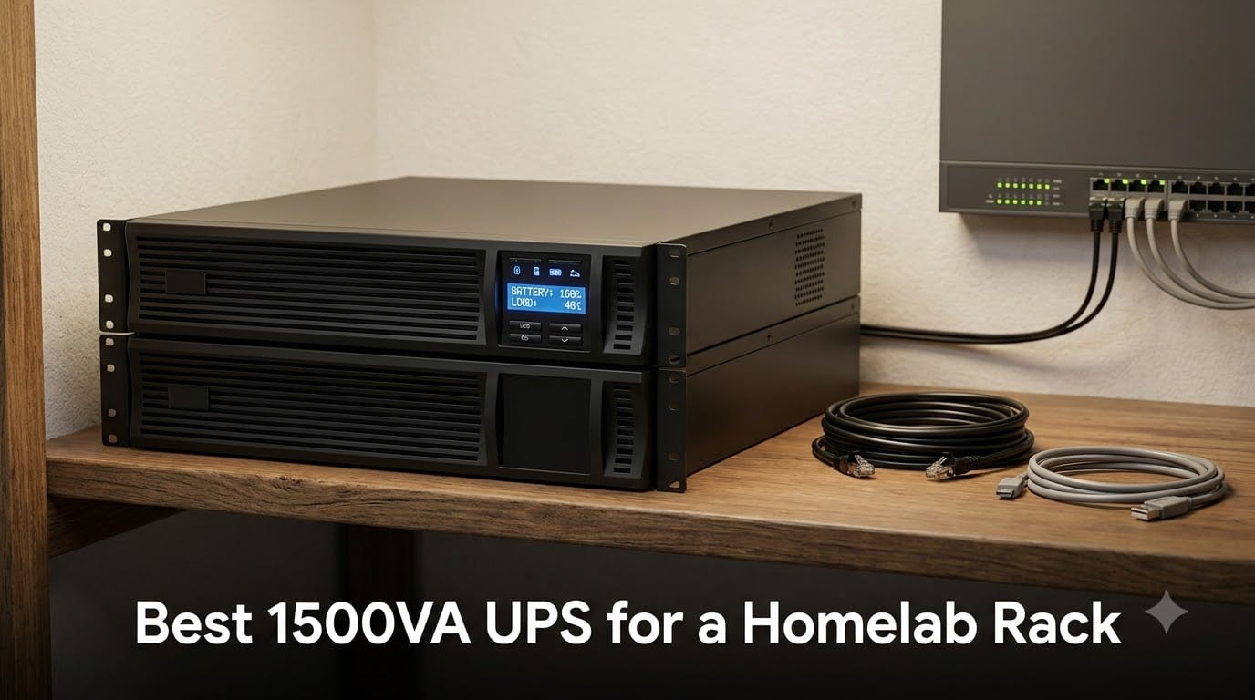 Best 1500VA UPS for a Homelab Rack