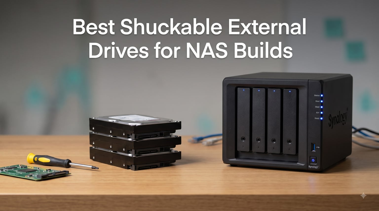 Best Shuckable External Drives for NAS Builds