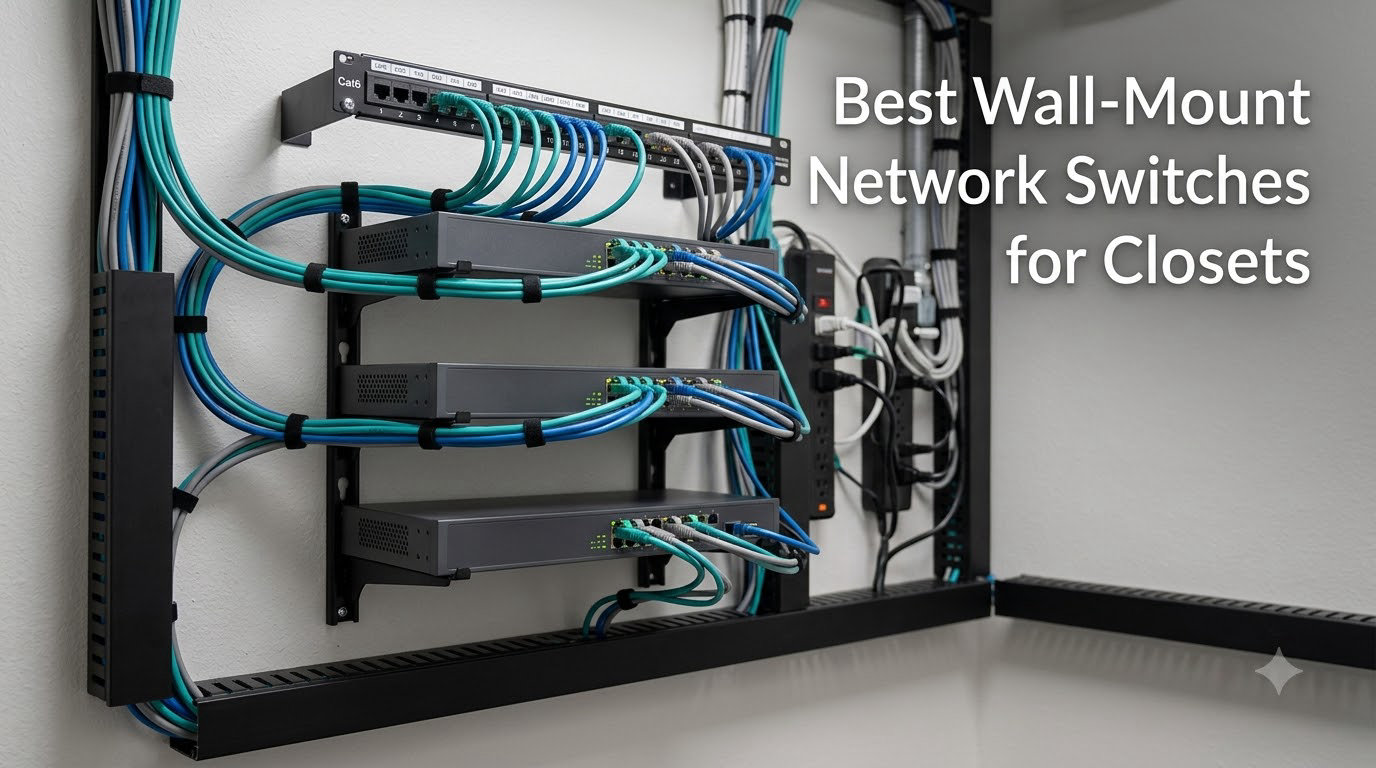 Best Wall-Mount Network Switches for Closets